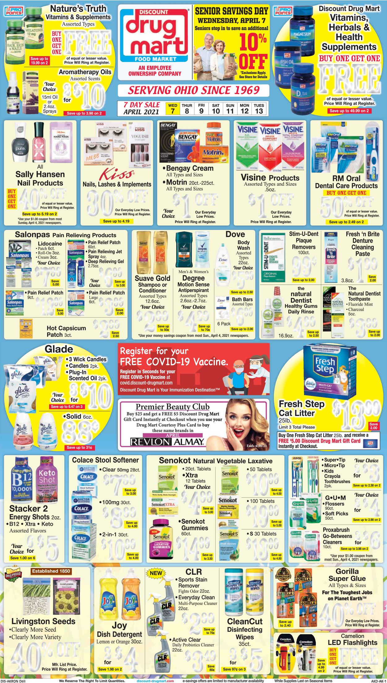 Catalogue Discount Drug Mart from 04/07/2021