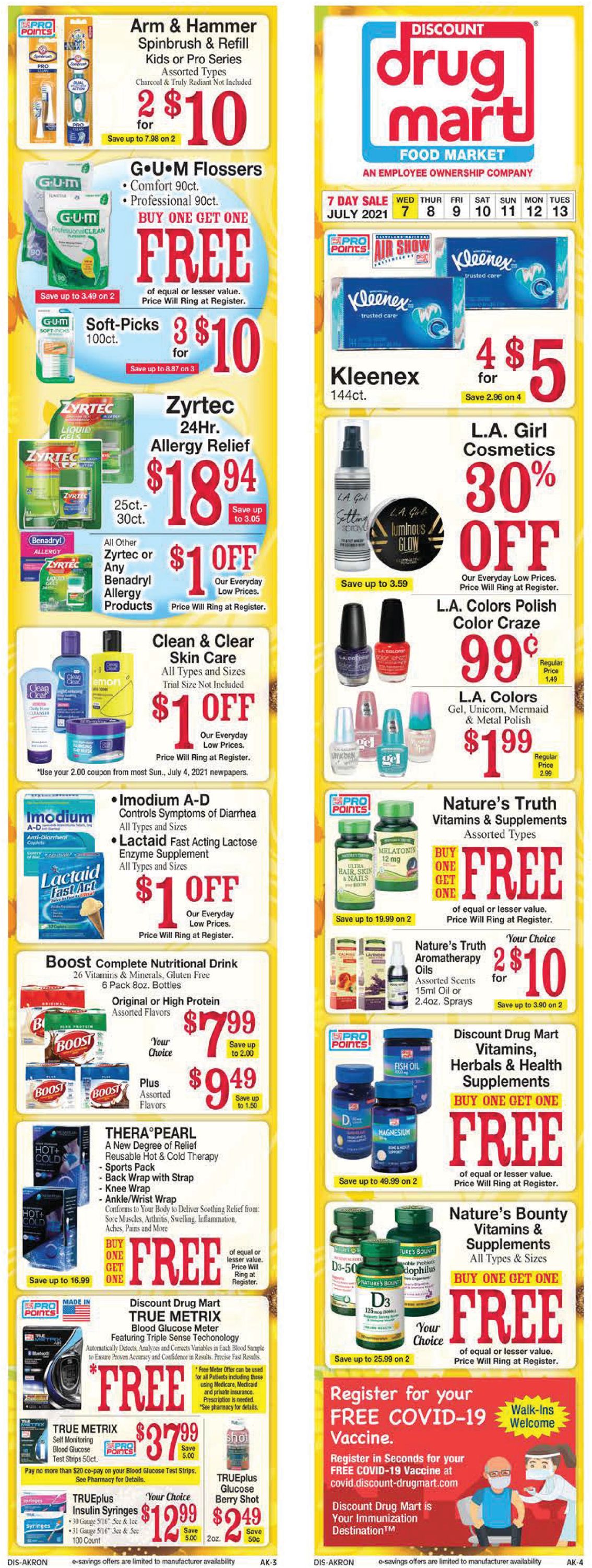 Catalogue Discount Drug Mart from 07/07/2021