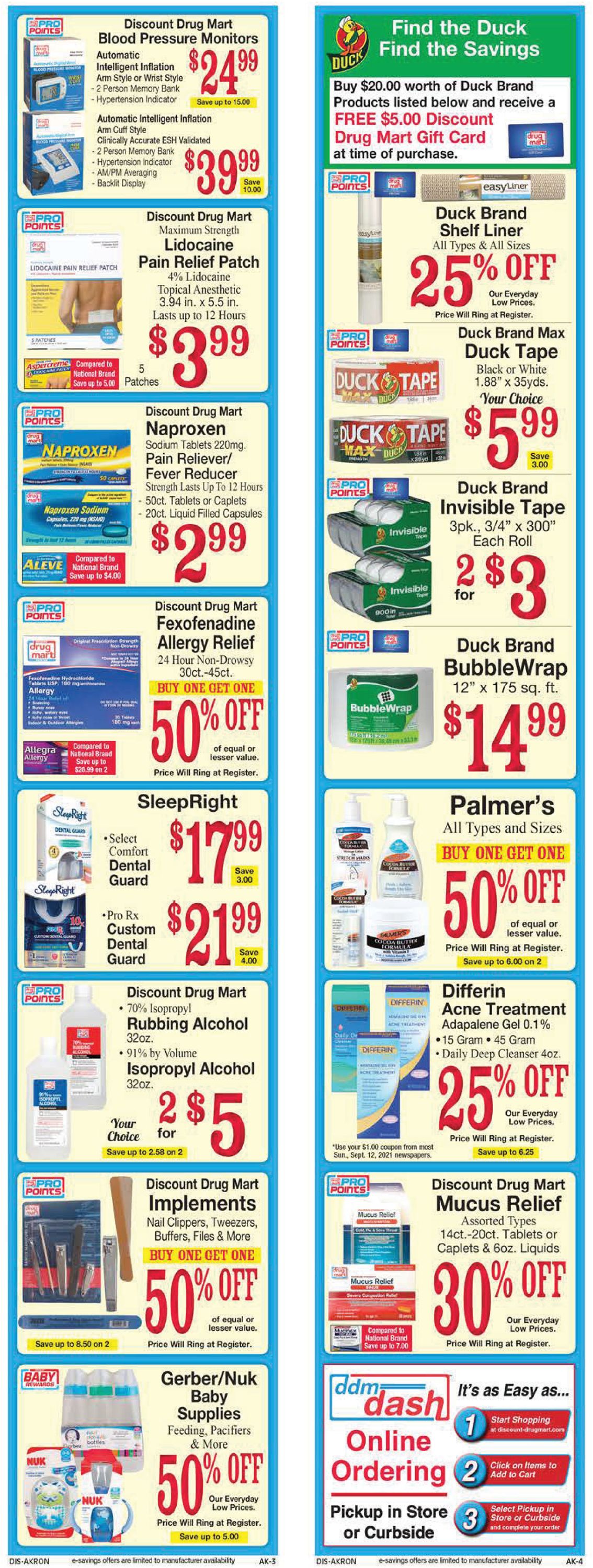 Catalogue Discount Drug Mart from 09/15/2021
