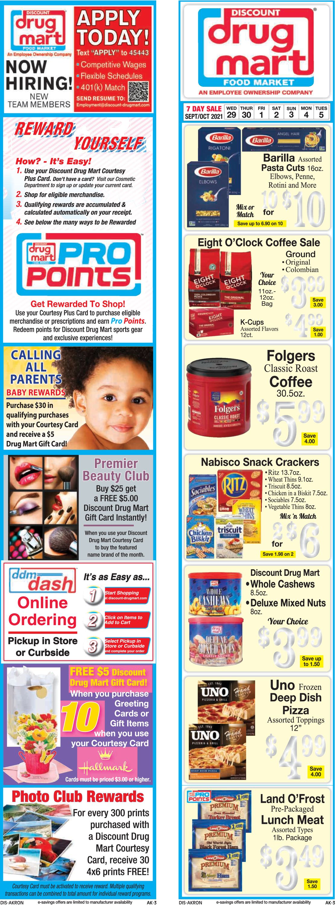 Catalogue Discount Drug Mart from 09/29/2021