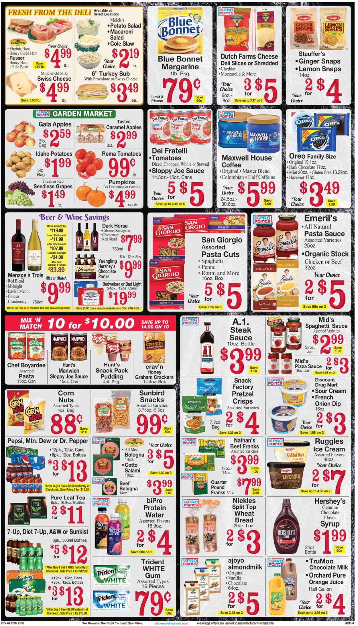 Catalogue Discount Drug Mart Halloween 2021 from 10/06/2021