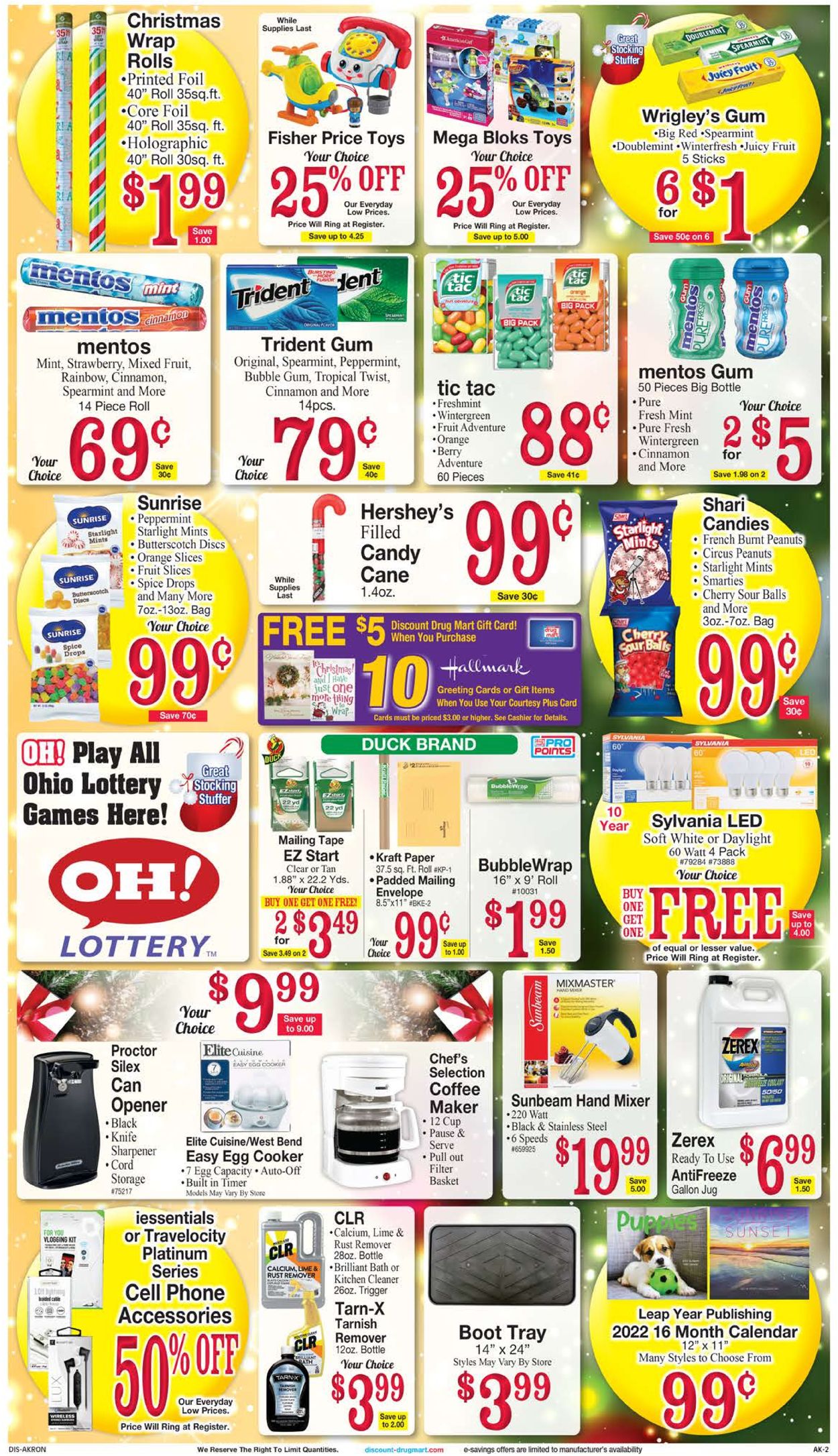 Catalogue Discount Drug Mart - HOLIDAY 2021 from 12/15/2021