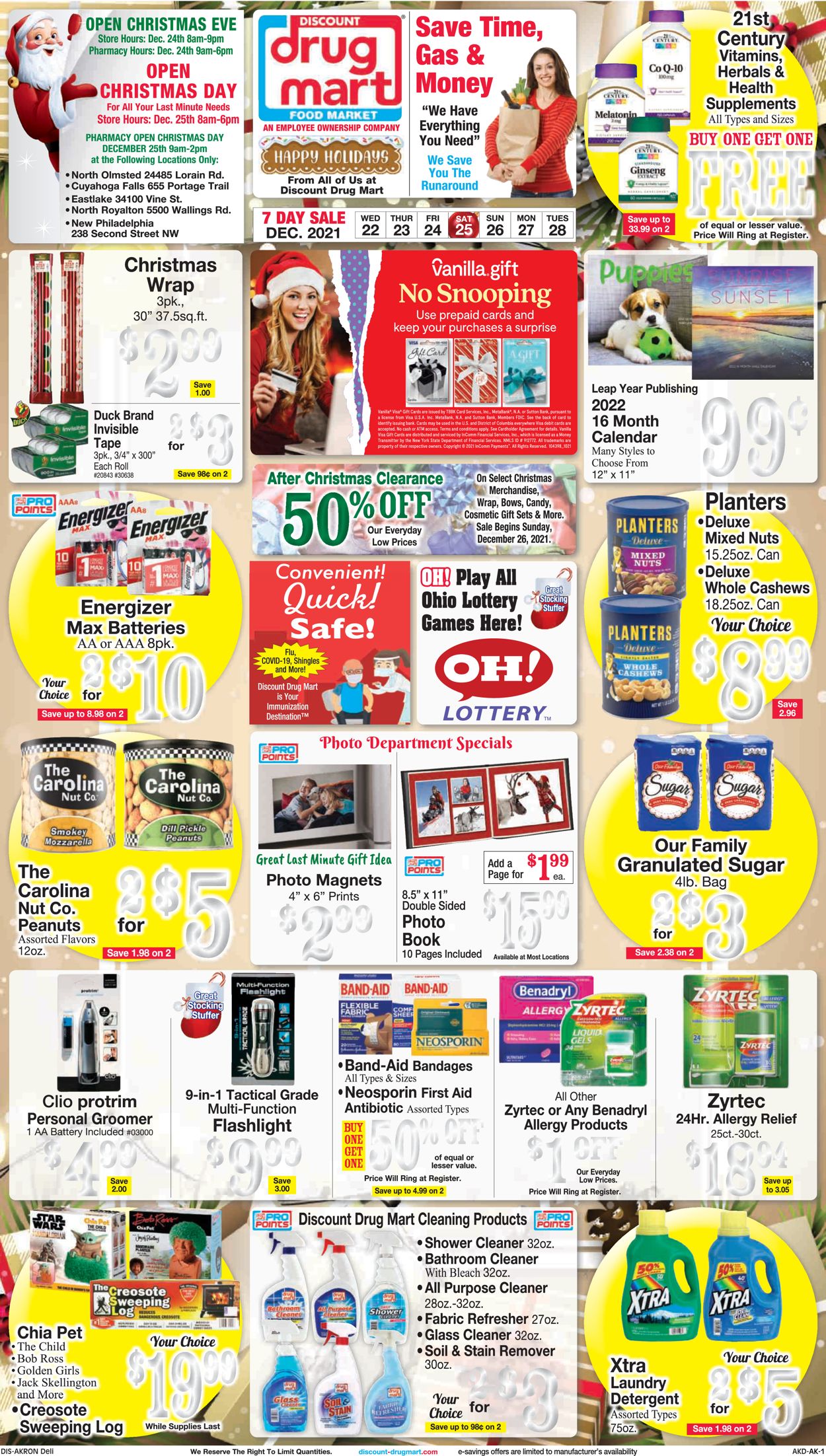 Catalogue Discount Drug Mart from 12/22/2021
