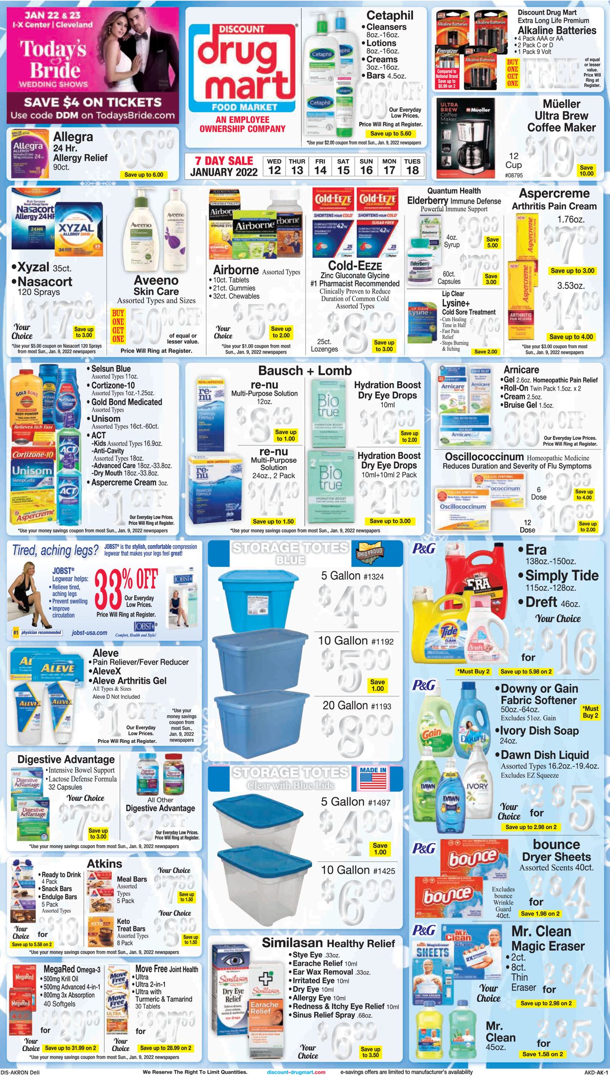 Catalogue Discount Drug Mart from 01/12/2022