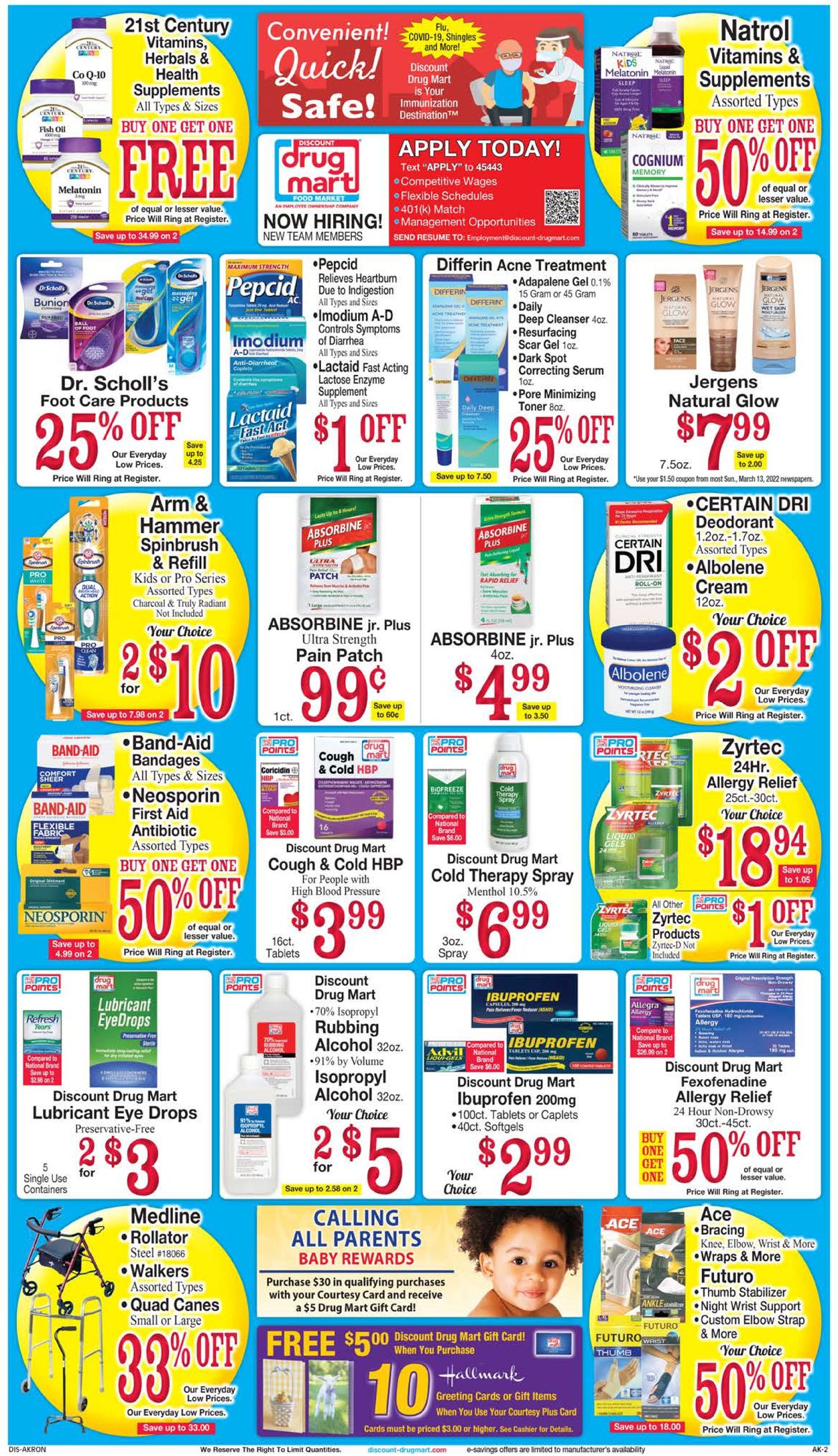 Catalogue Discount Drug Mart from 03/16/2022