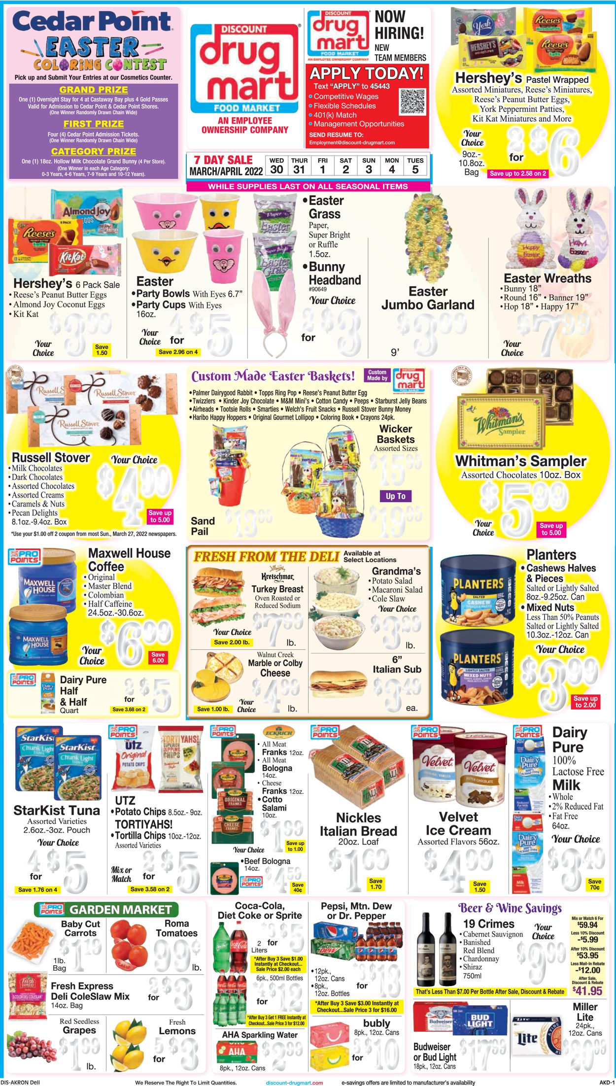 Catalogue Discount Drug Mart from 03/30/2022