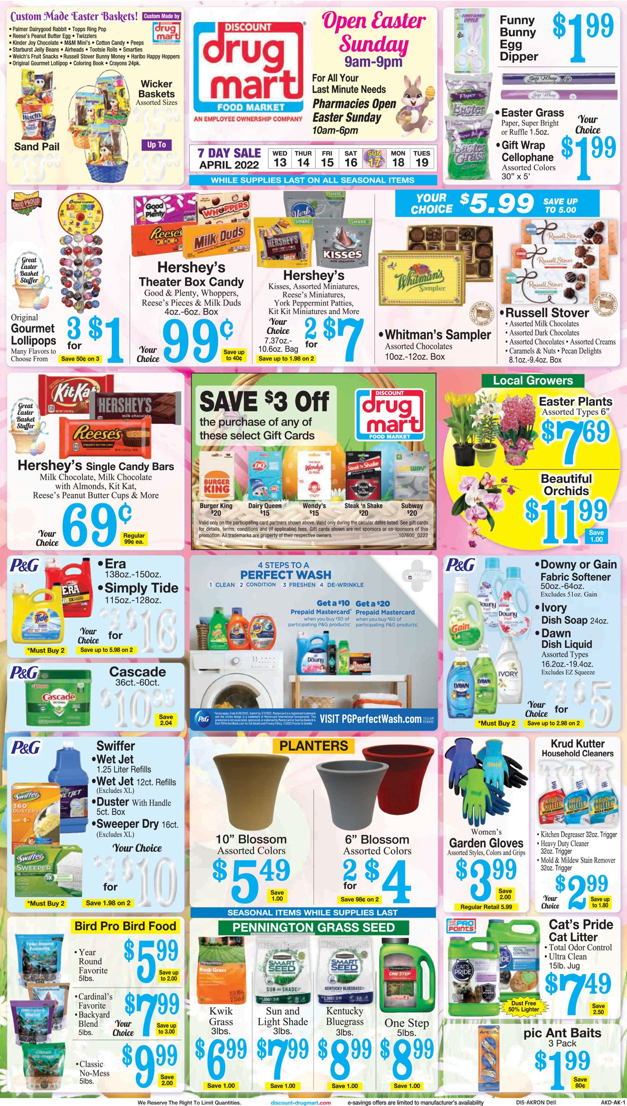 Catalogue Discount Drug Mart EASTER 2022 from 04/13/2022