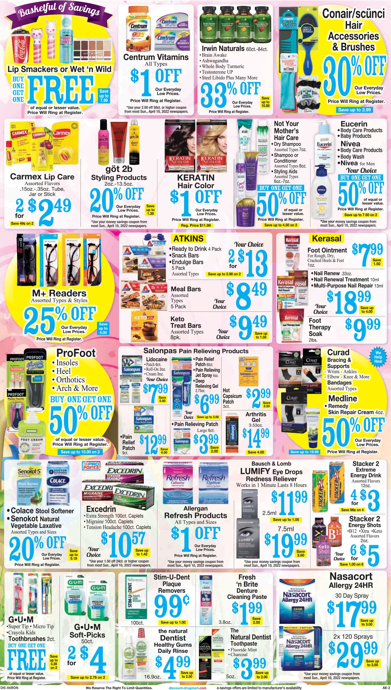 Catalogue Discount Drug Mart EASTER 2022 from 04/13/2022