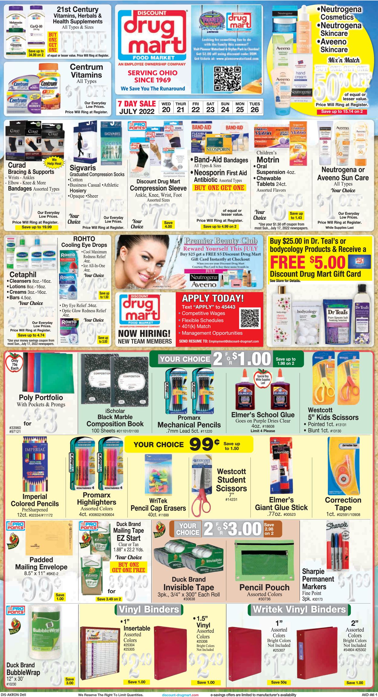Catalogue Discount Drug Mart from 07/20/2022