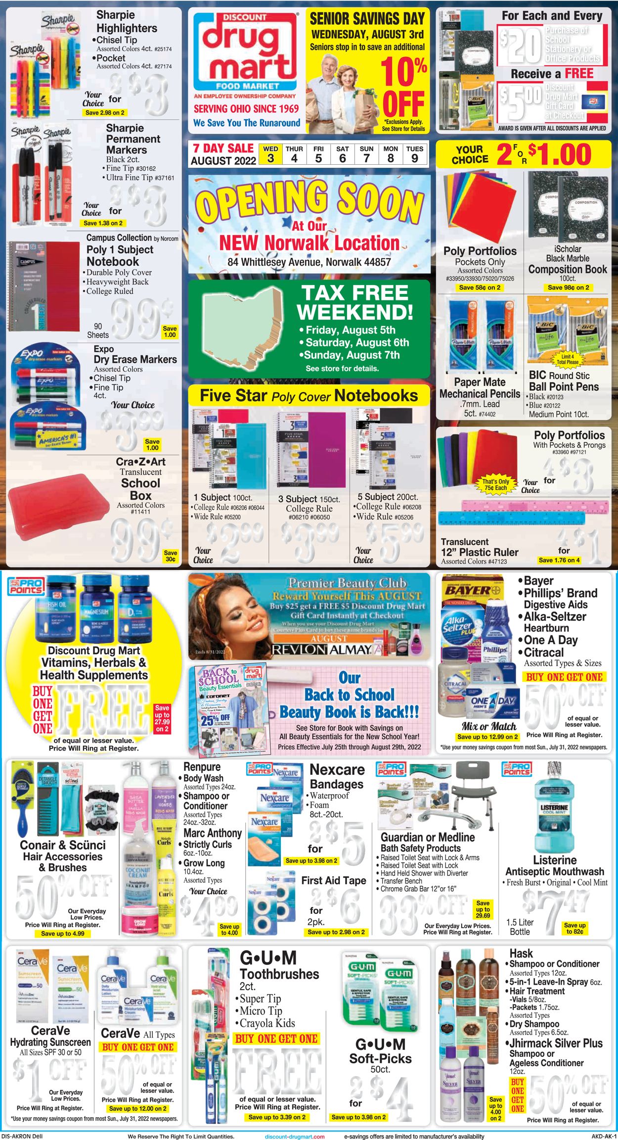 Catalogue Discount Drug Mart from 08/03/2022