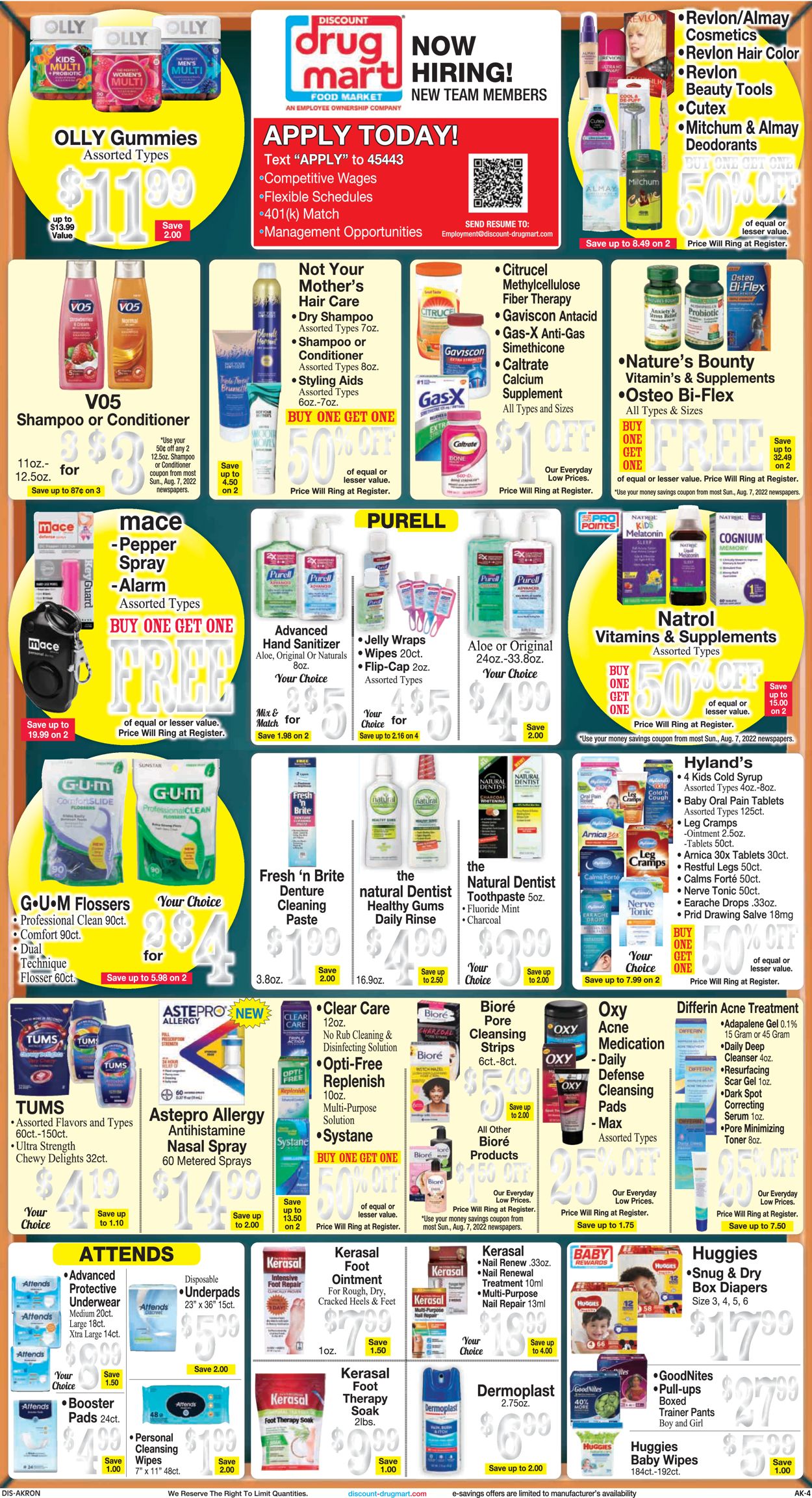 Catalogue Discount Drug Mart from 08/10/2022