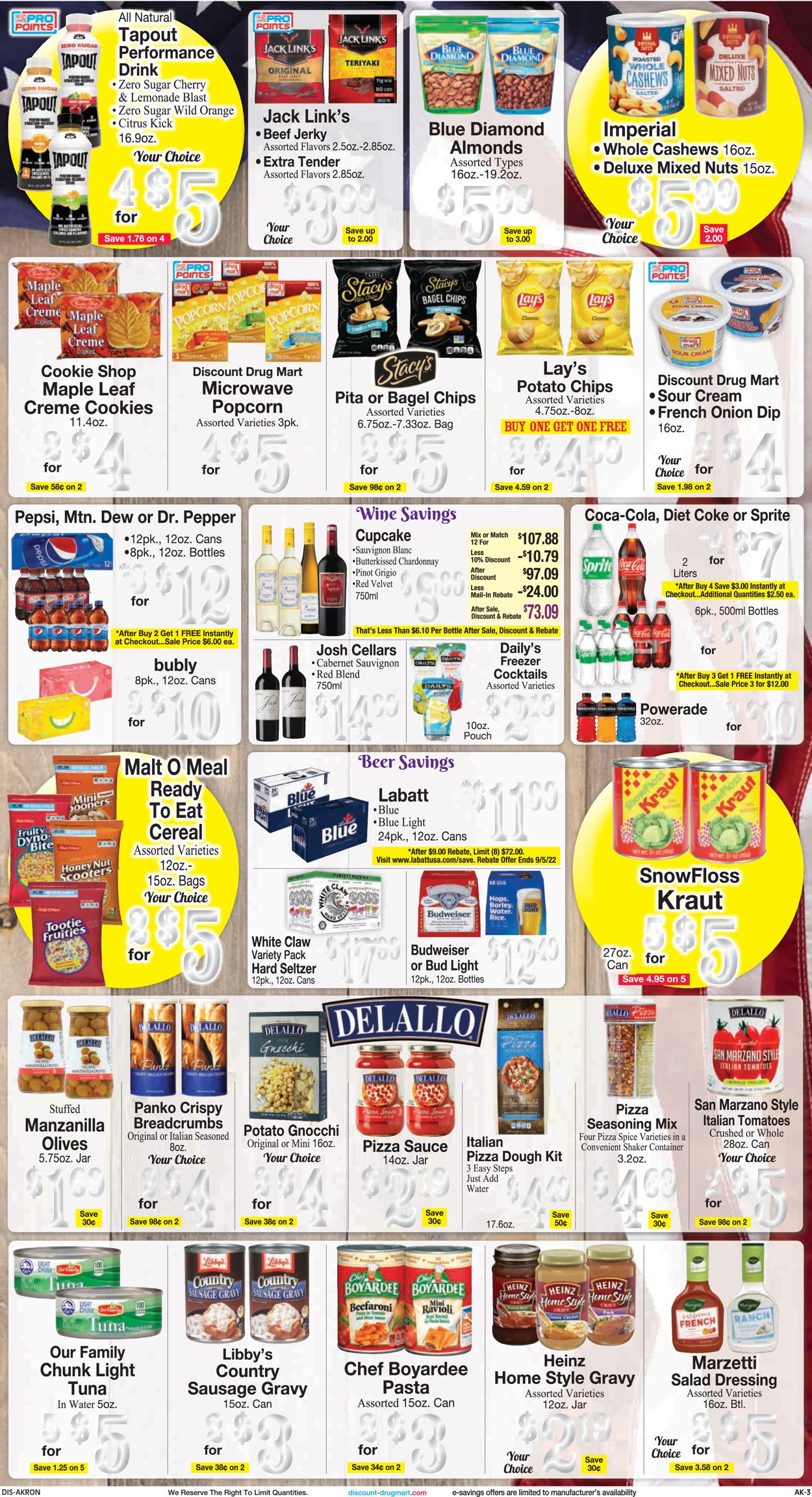 Catalogue Discount Drug Mart from 08/31/2022