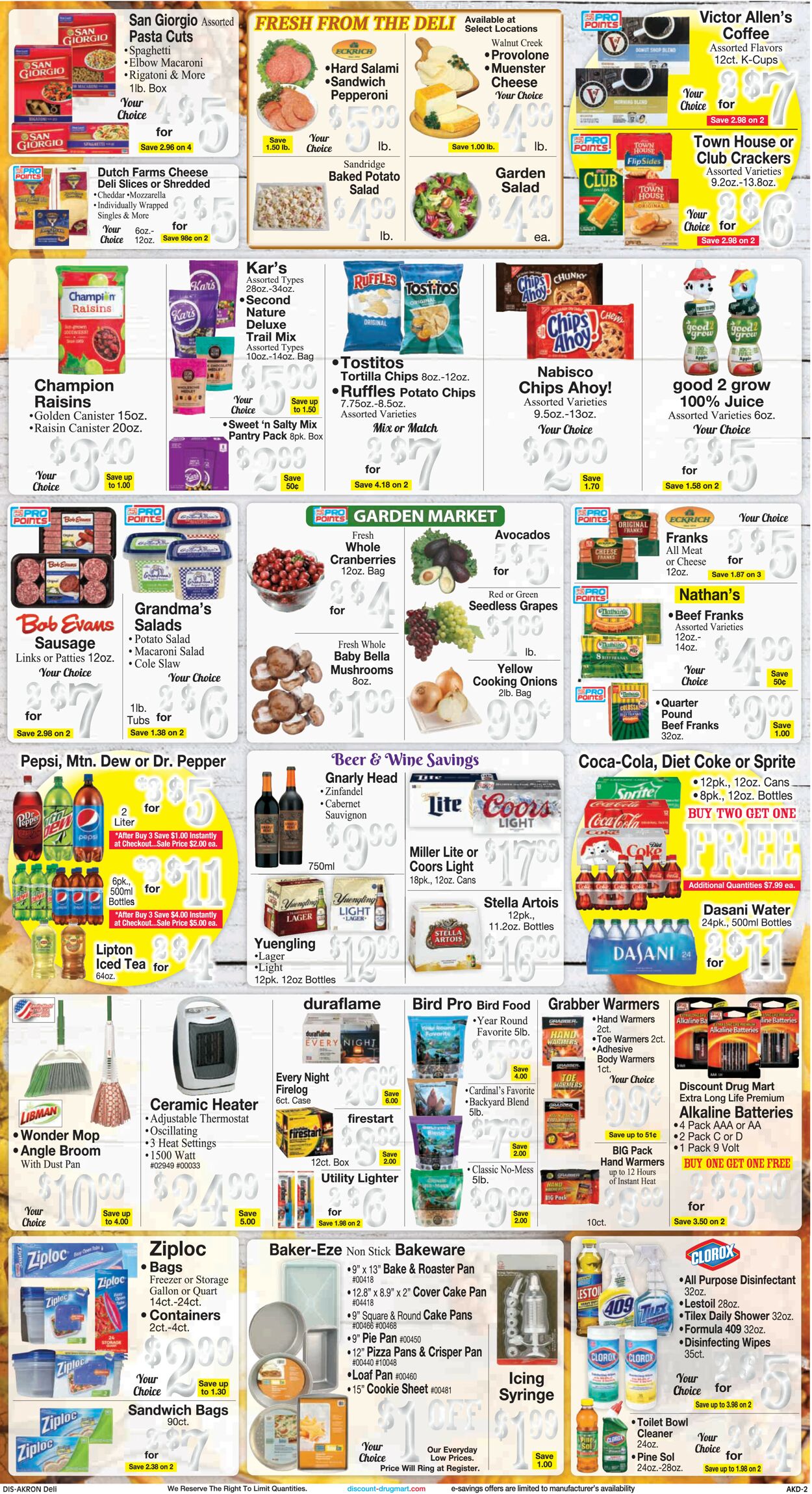 Catalogue Discount Drug Mart from 11/09/2022