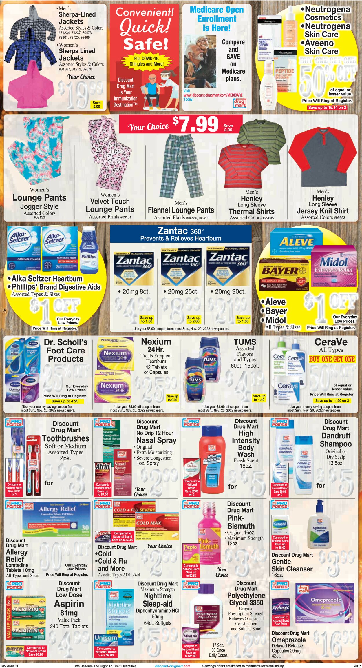 Catalogue Discount Drug Mart from 11/23/2022