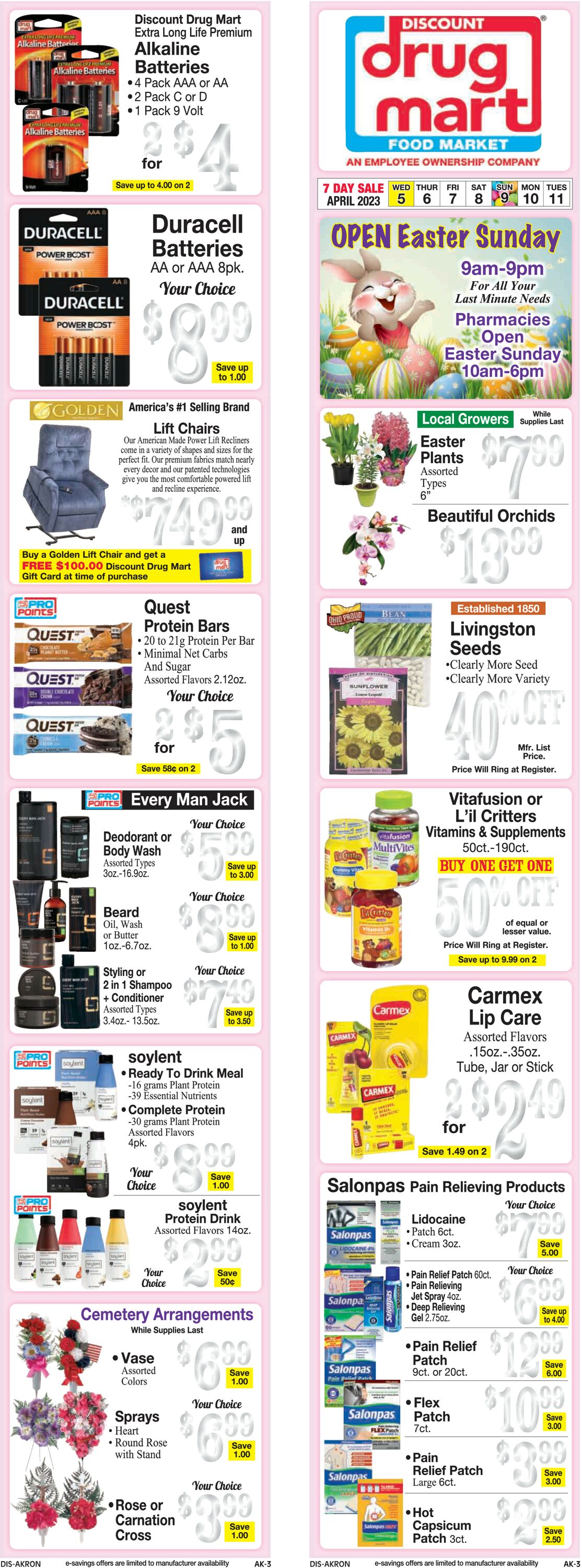 Catalogue Discount Drug Mart from 04/05/2023