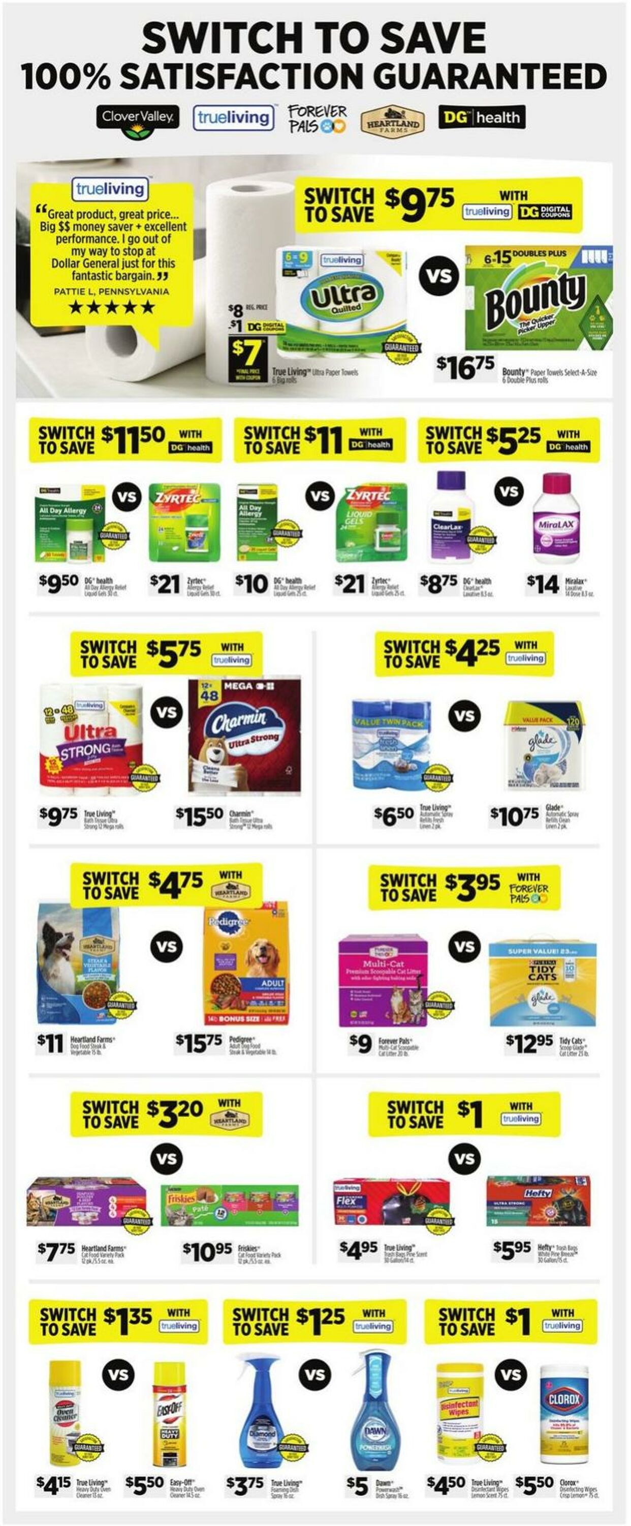 Catalogue Dollar General from 10/20/2024