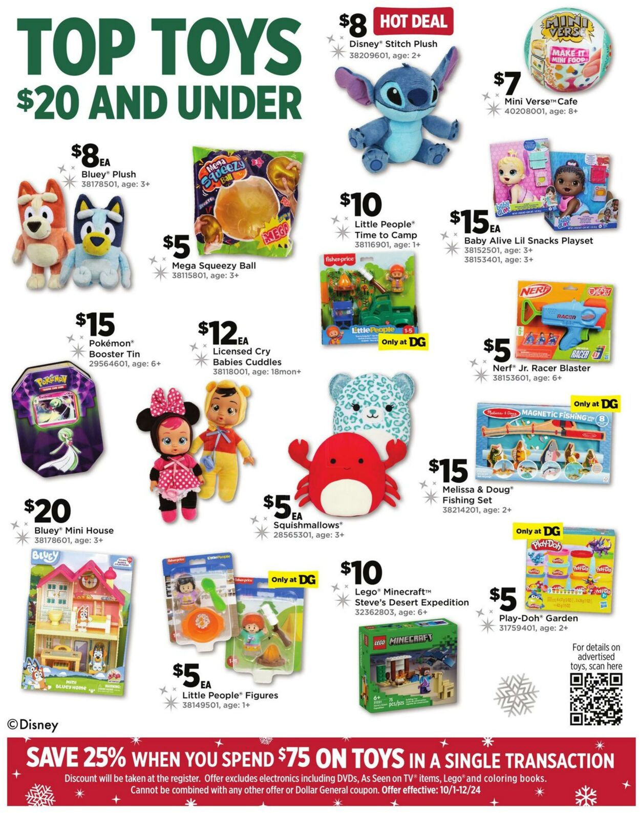 Catalogue Dollar General from 10/21/2024