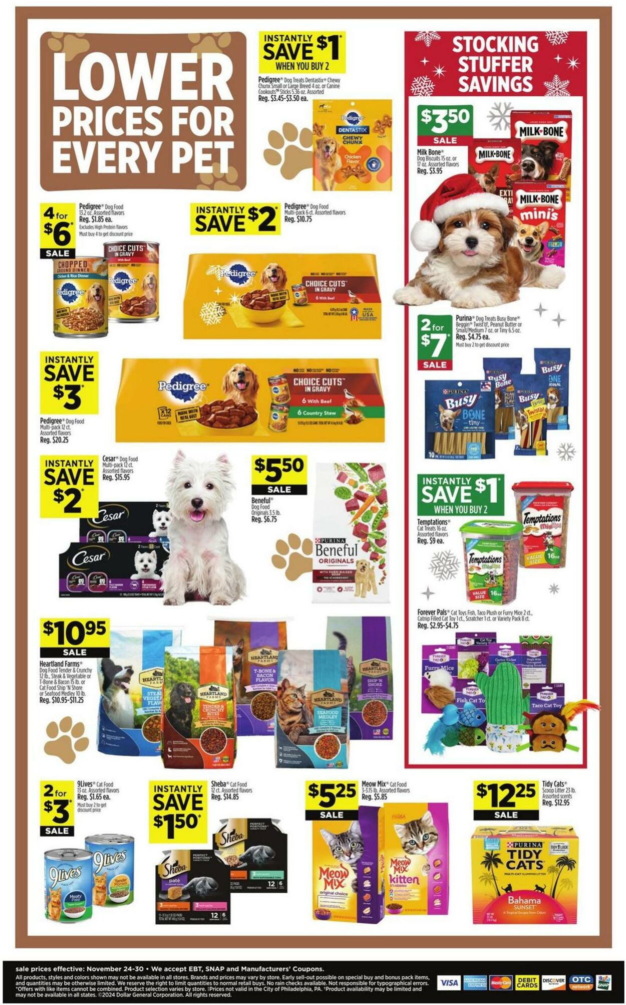 Catalogue Dollar General from 11/24/2024