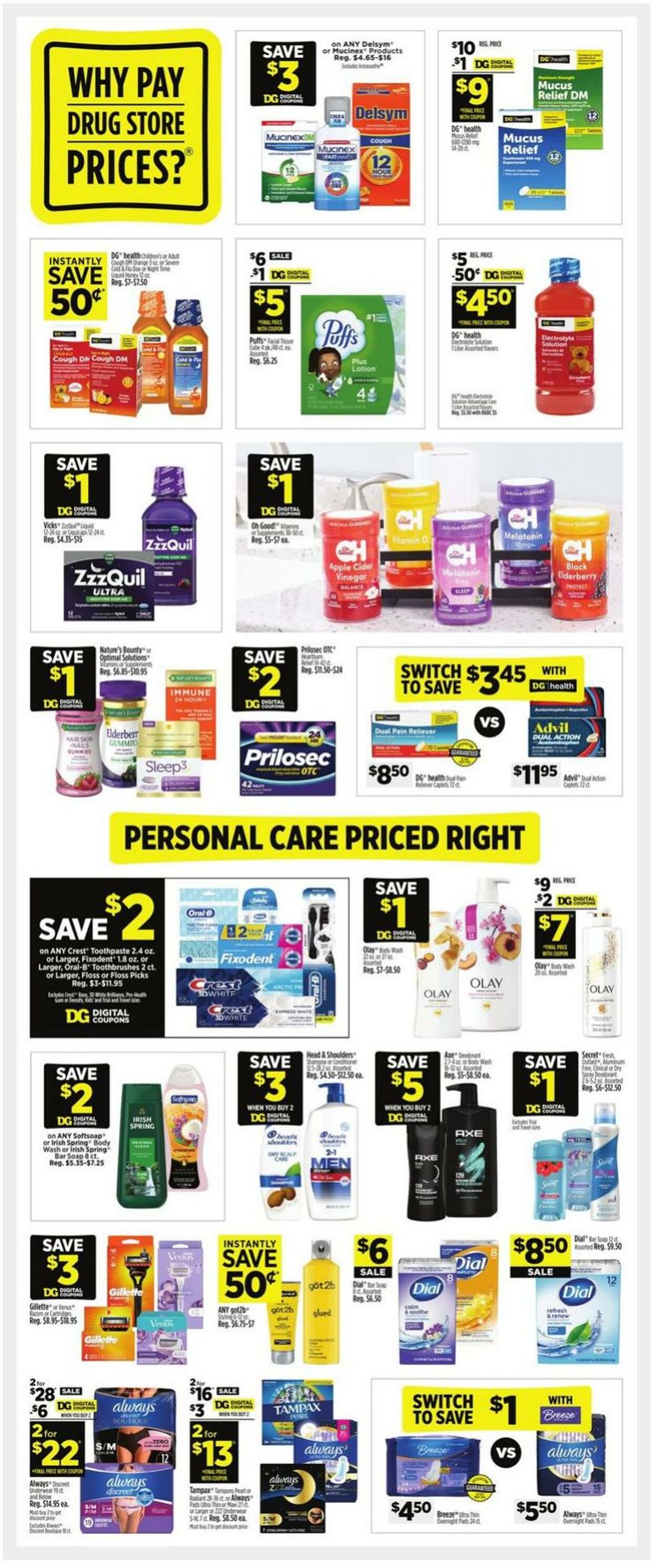 Catalogue Dollar General from 12/29/2024