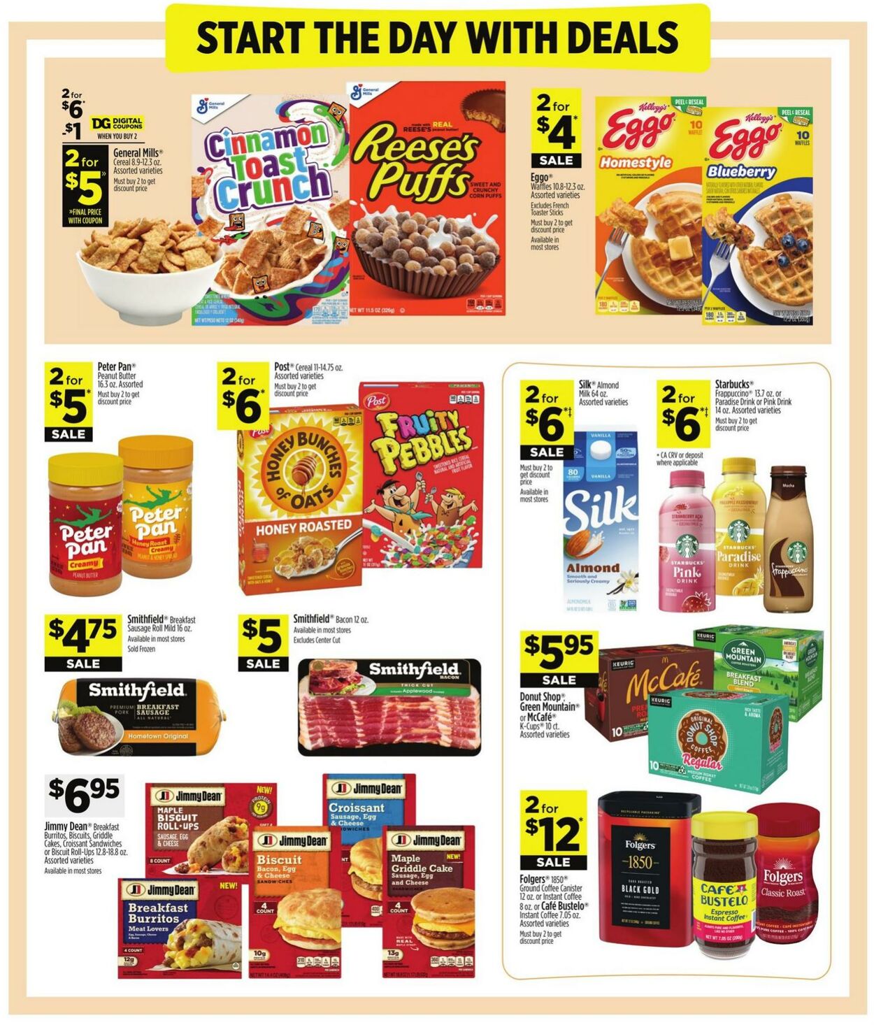 Catalogue Dollar General from 02/16/2025