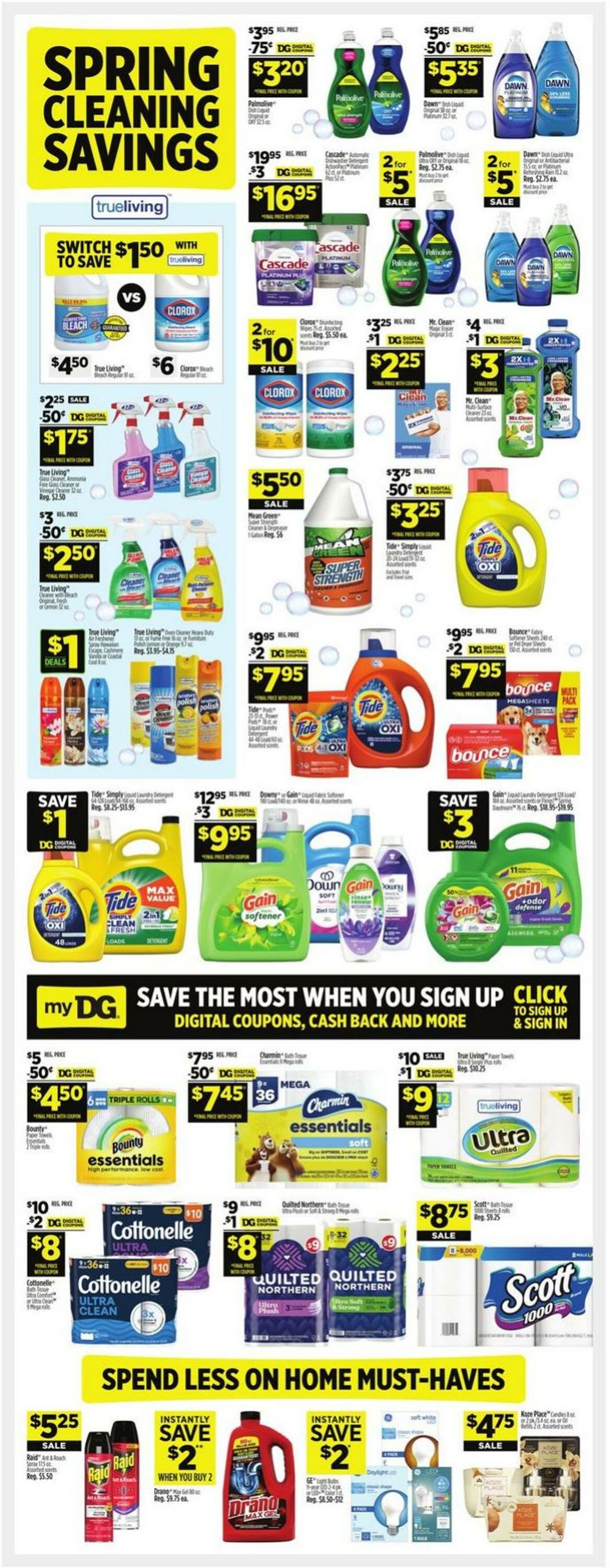 Catalogue Dollar General from 03/16/2025