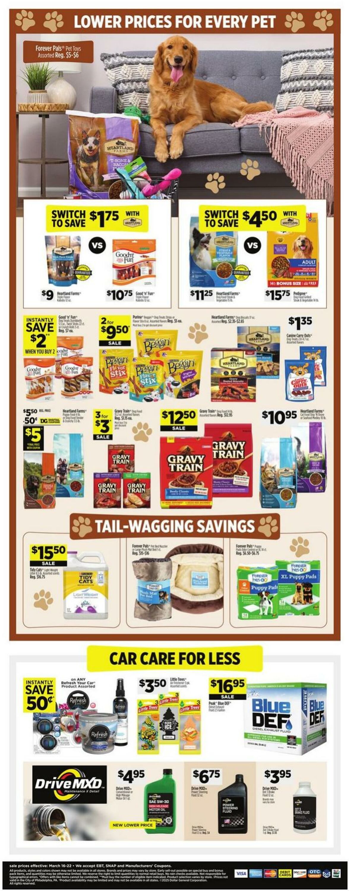 Catalogue Dollar General from 03/16/2025