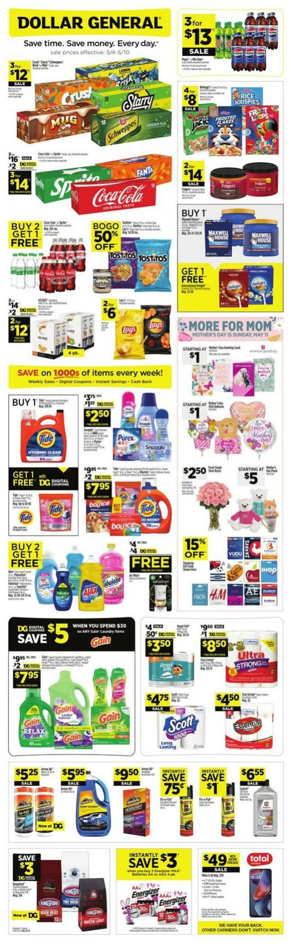 Catalogue Dollar General from 05/04/2025