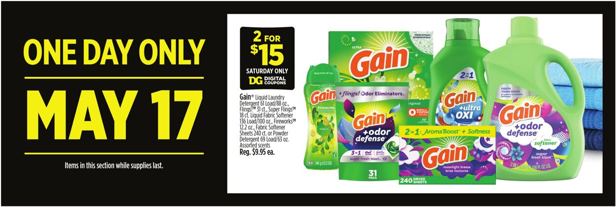 Catalogue Dollar General from 05/11/2025