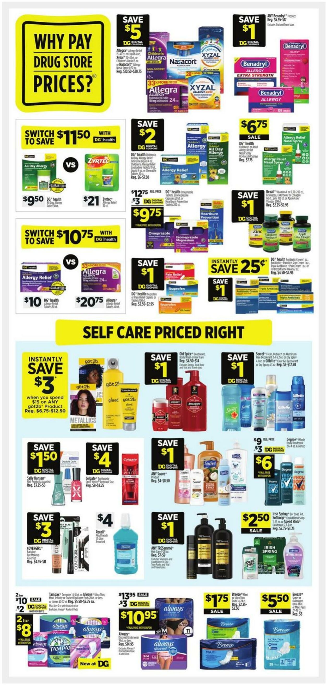 Catalogue Dollar General from 05/18/2025