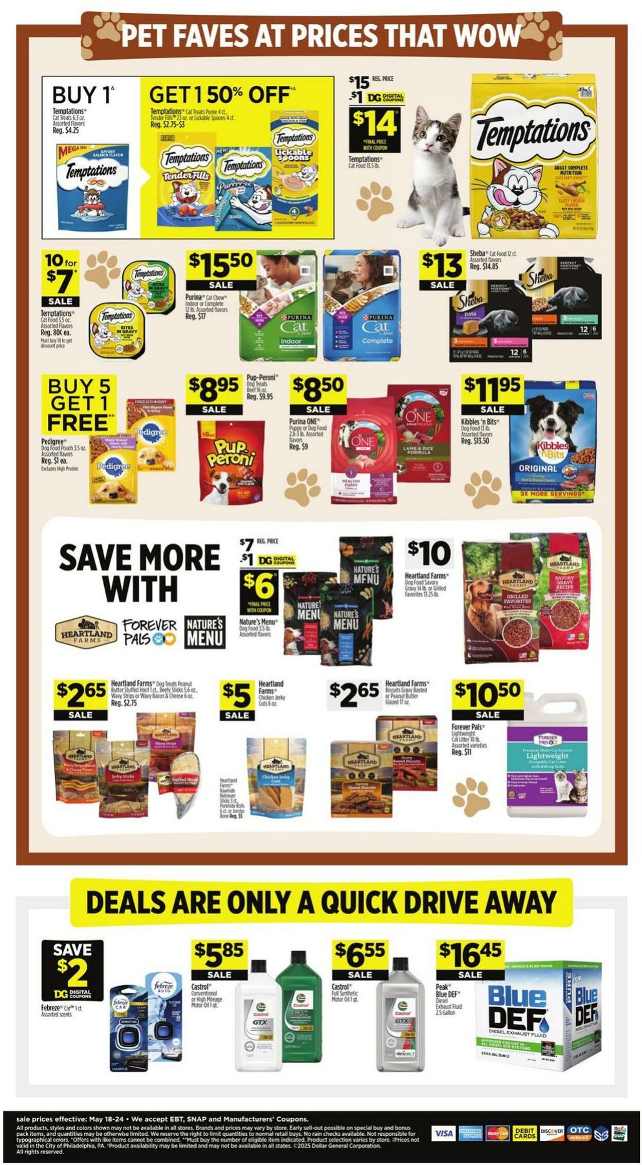 Catalogue Dollar General from 05/18/2025
