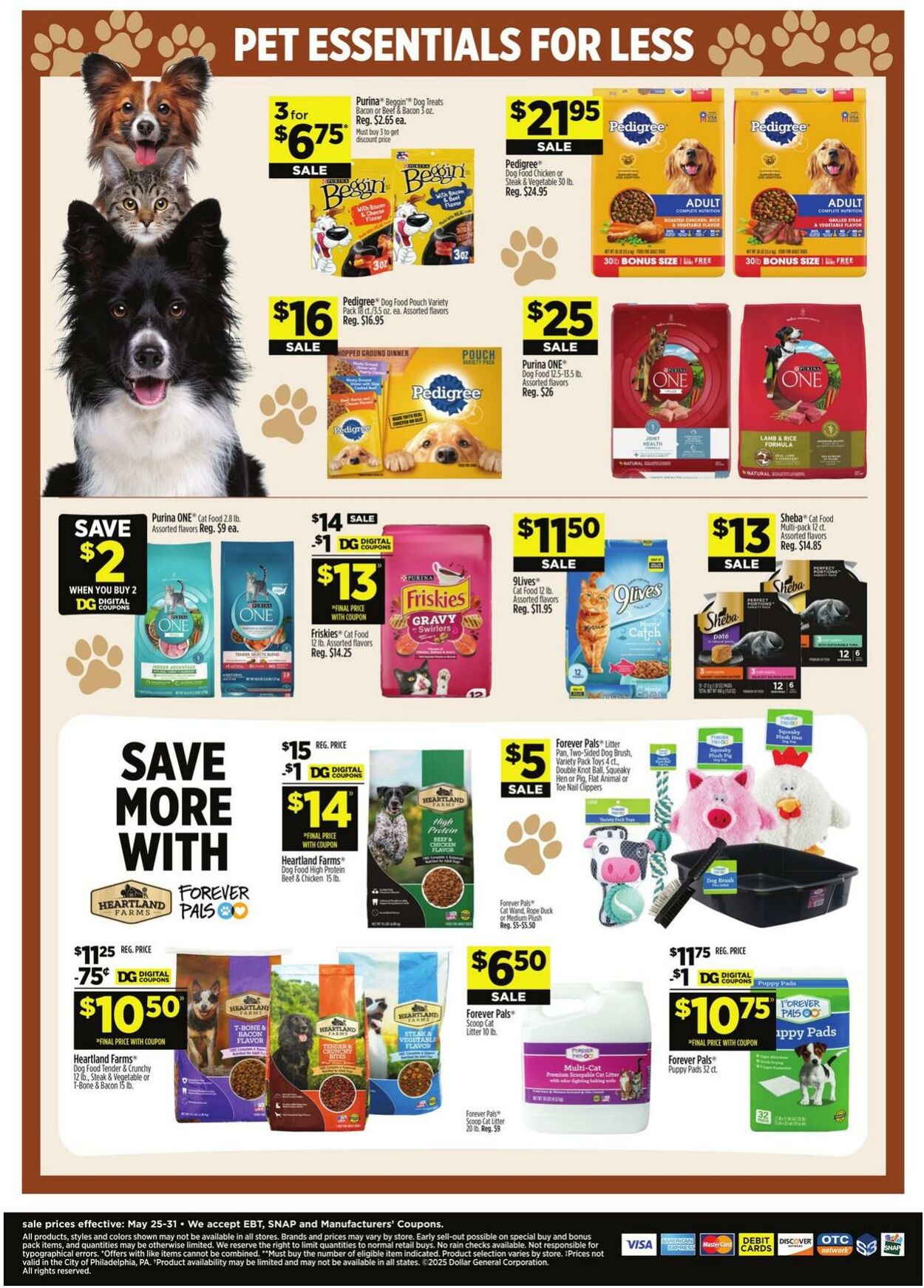 Catalogue Dollar General from 05/25/2025