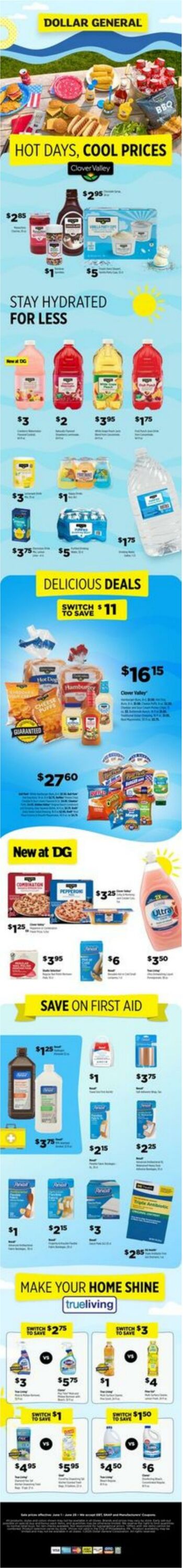 Catalogue Dollar General from 06/01/2025