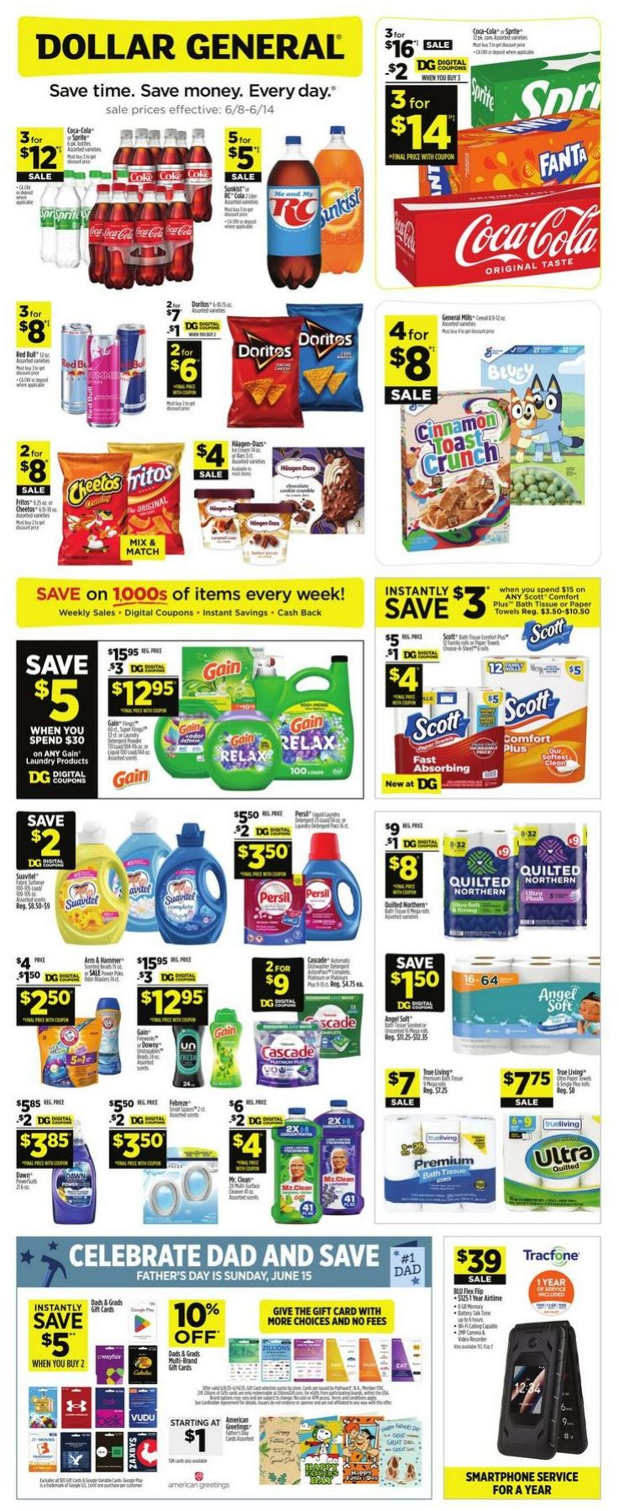 Catalogue Dollar General from 06/08/2025