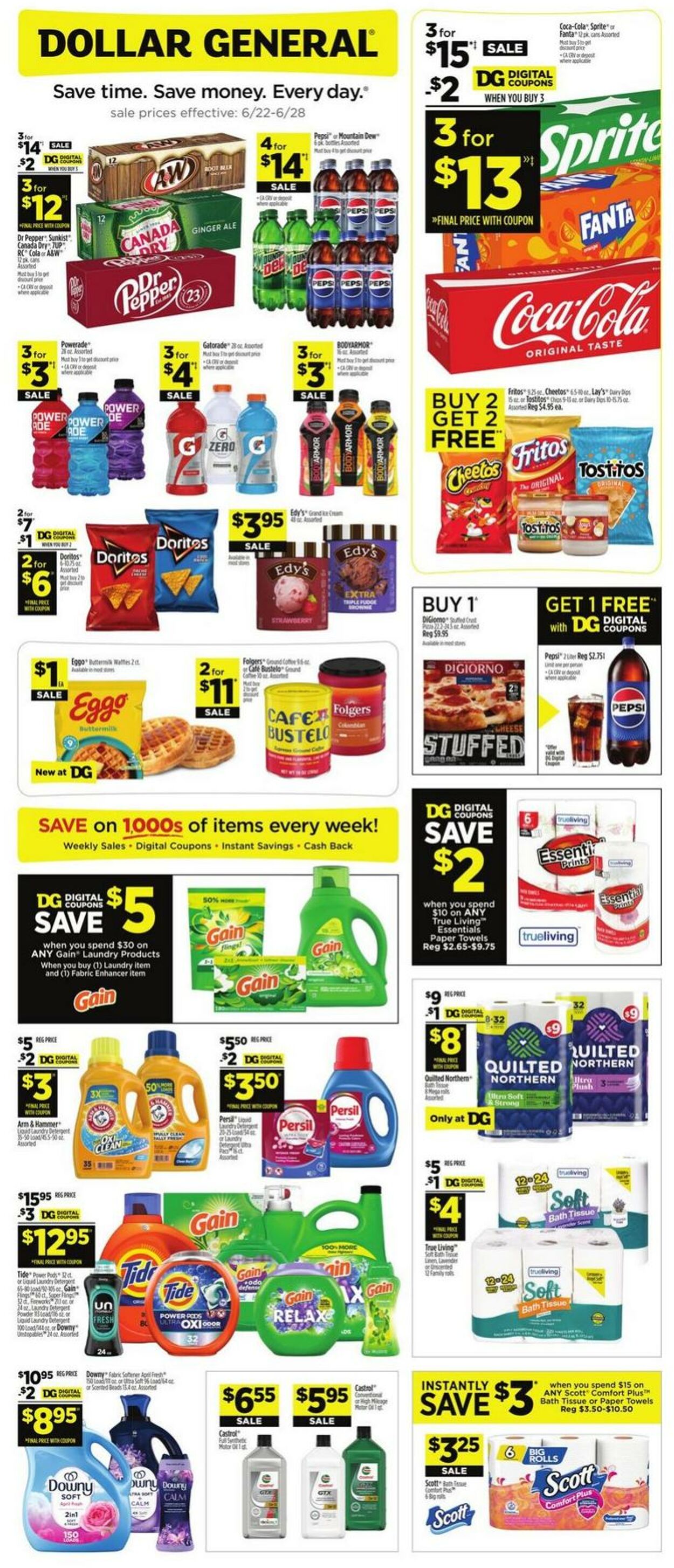 Catalogue Dollar General from 06/22/2025