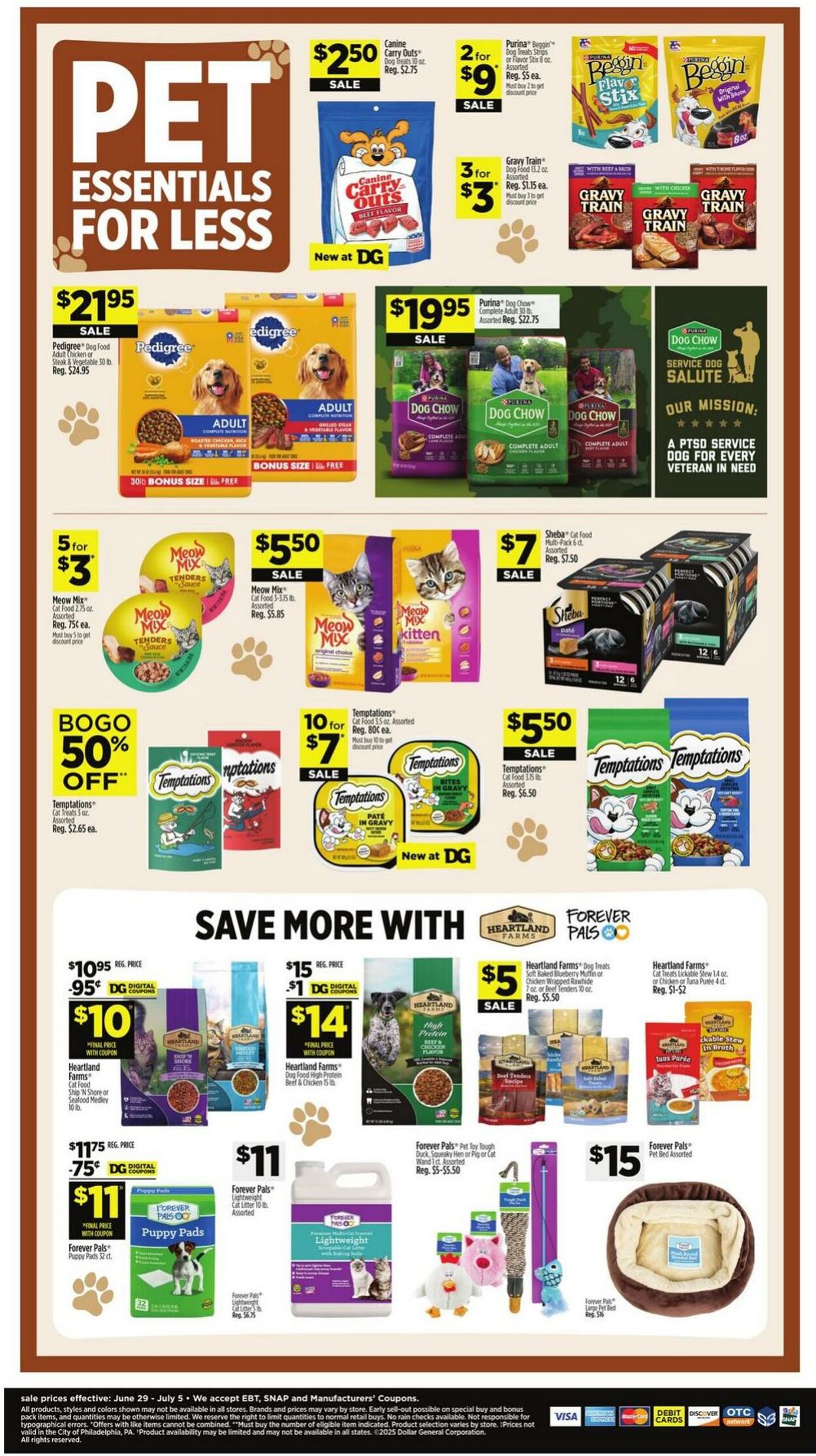 Catalogue Dollar General from 06/29/2025