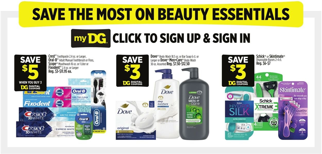 Catalogue Dollar General from 07/13/2025