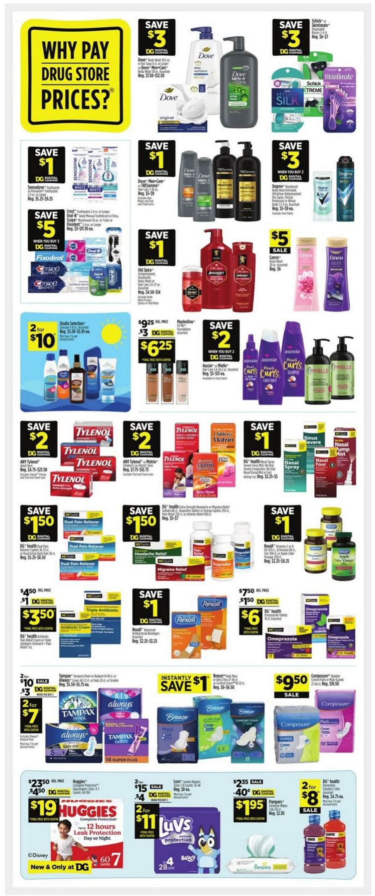 Catalogue Dollar General from 07/13/2025