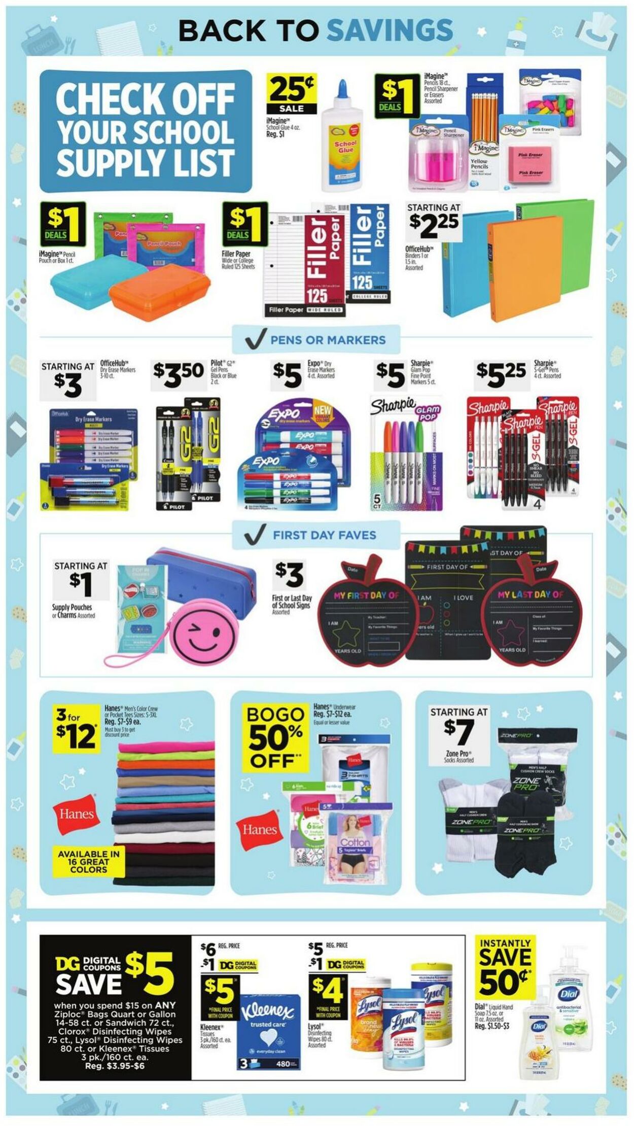 Catalogue Dollar General from 07/13/2025