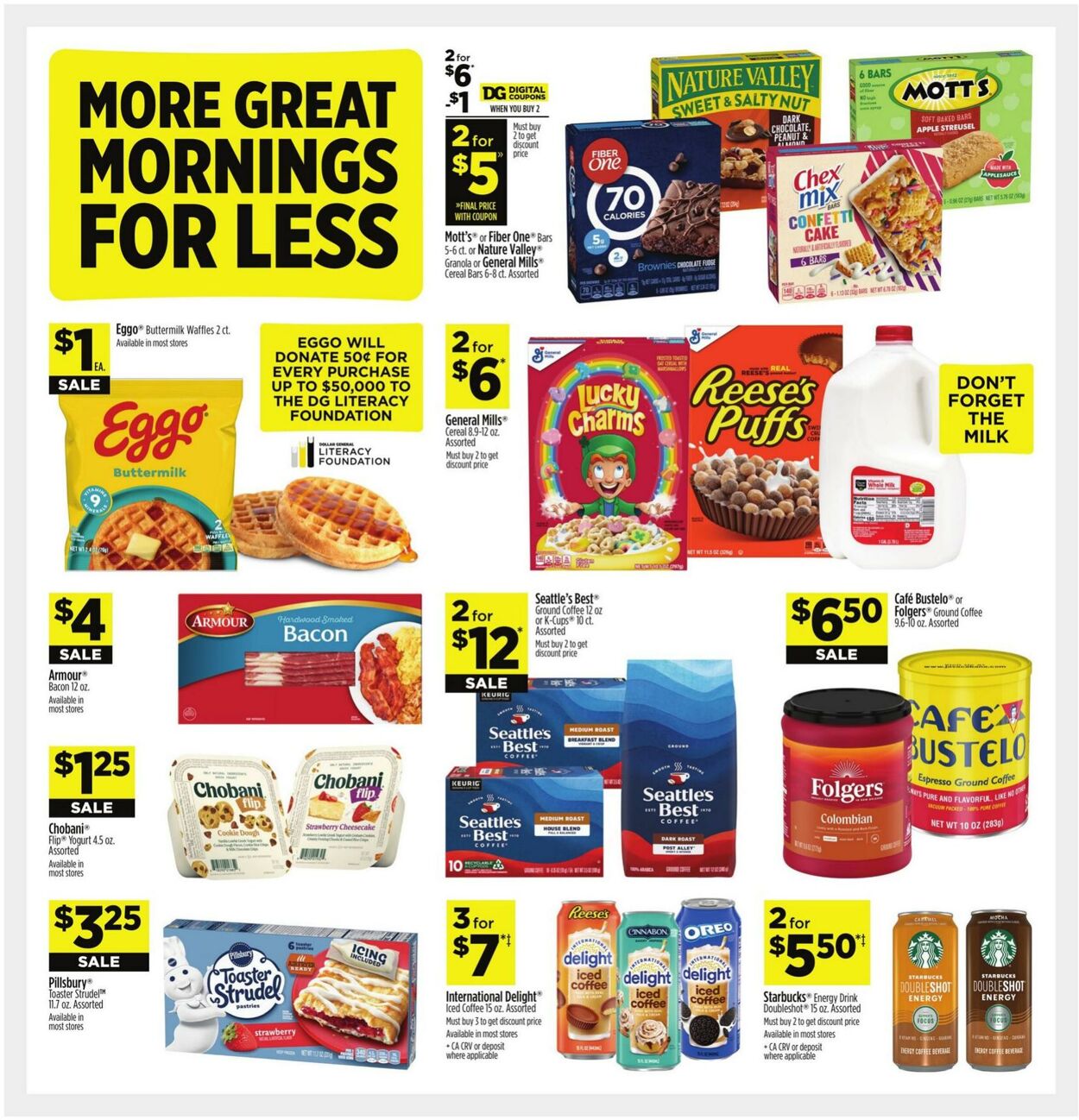 Catalogue Dollar General from 07/20/2025