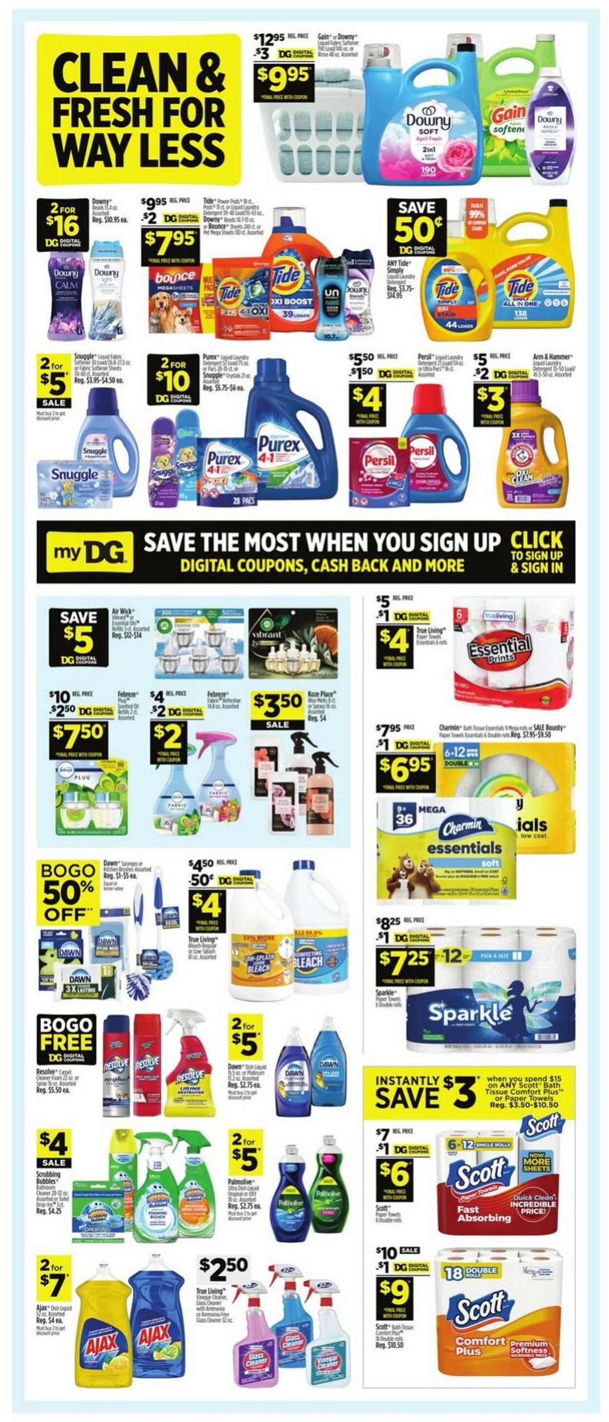 Catalogue Dollar General from 07/20/2025
