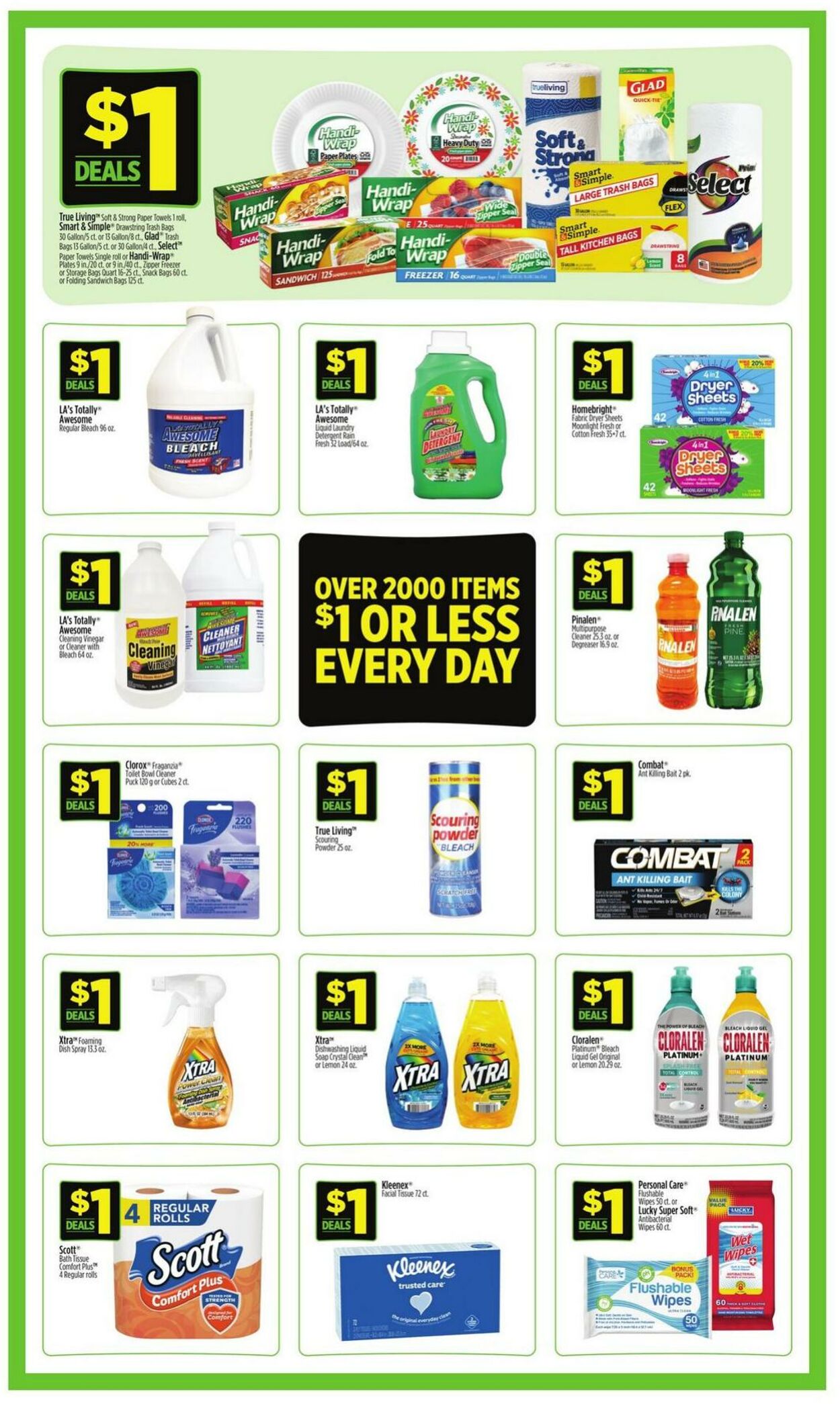Catalogue Dollar General from 07/20/2025
