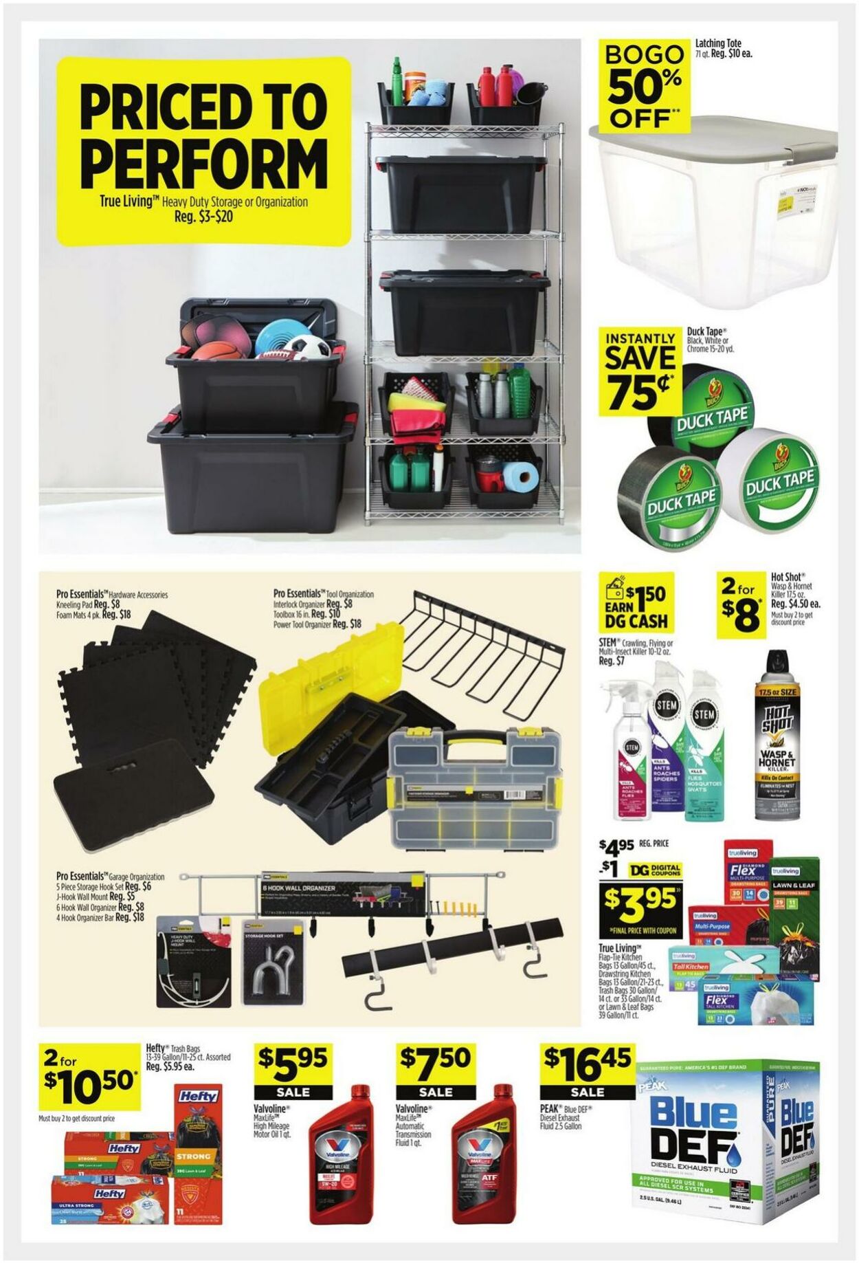 Catalogue Dollar General from 07/20/2025