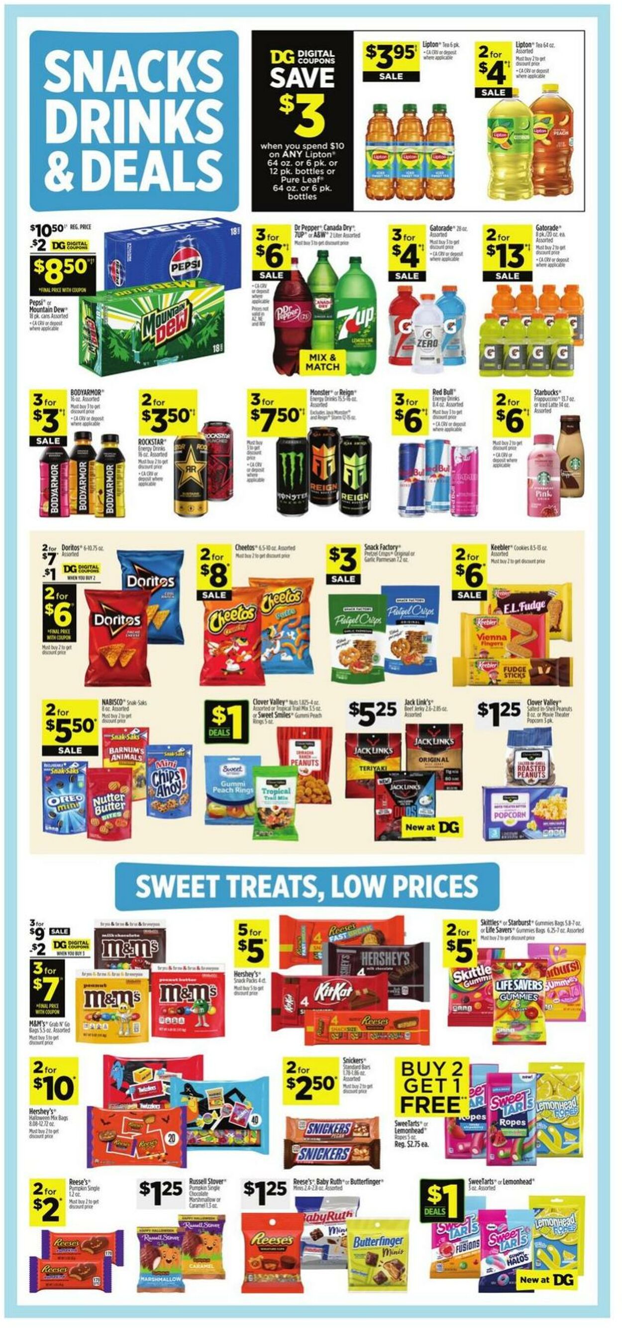 Catalogue Dollar General from 07/27/2025