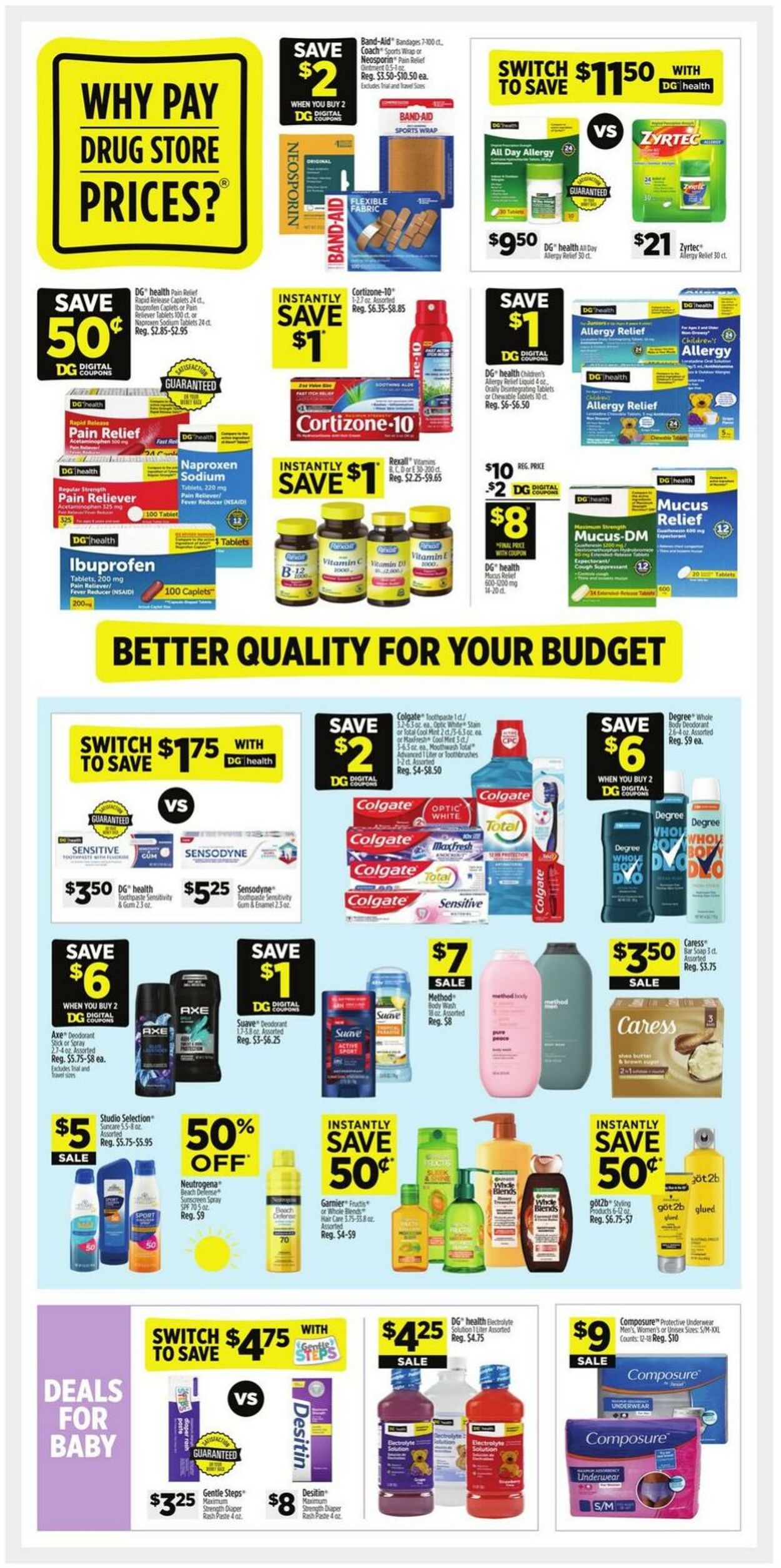 Catalogue Dollar General from 07/27/2025