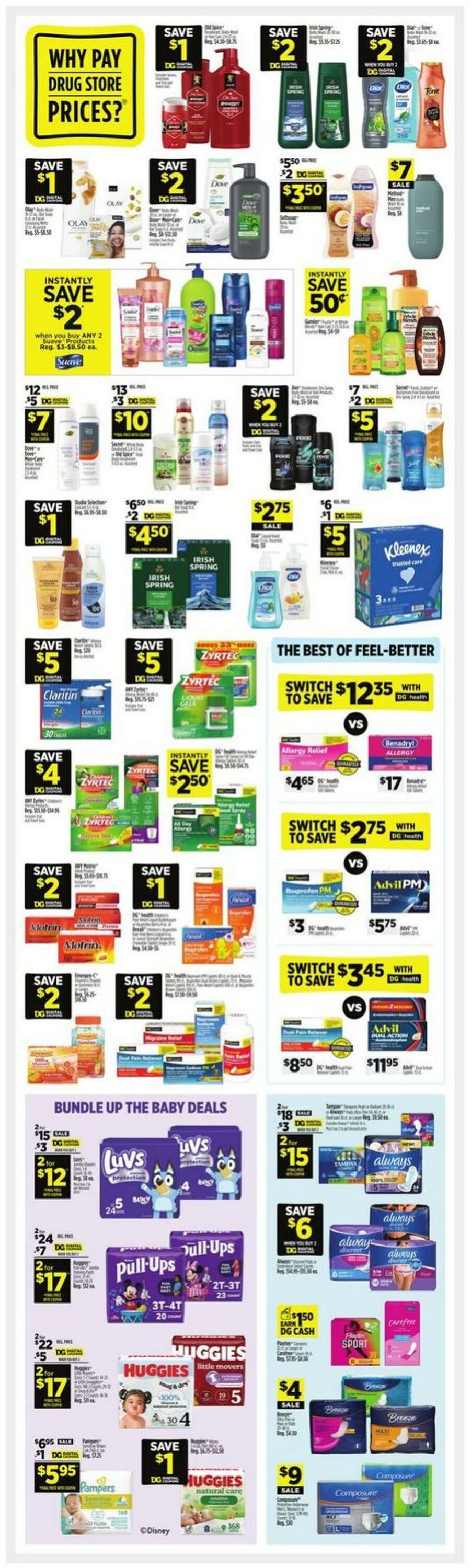 Catalogue Dollar General from 08/03/2025