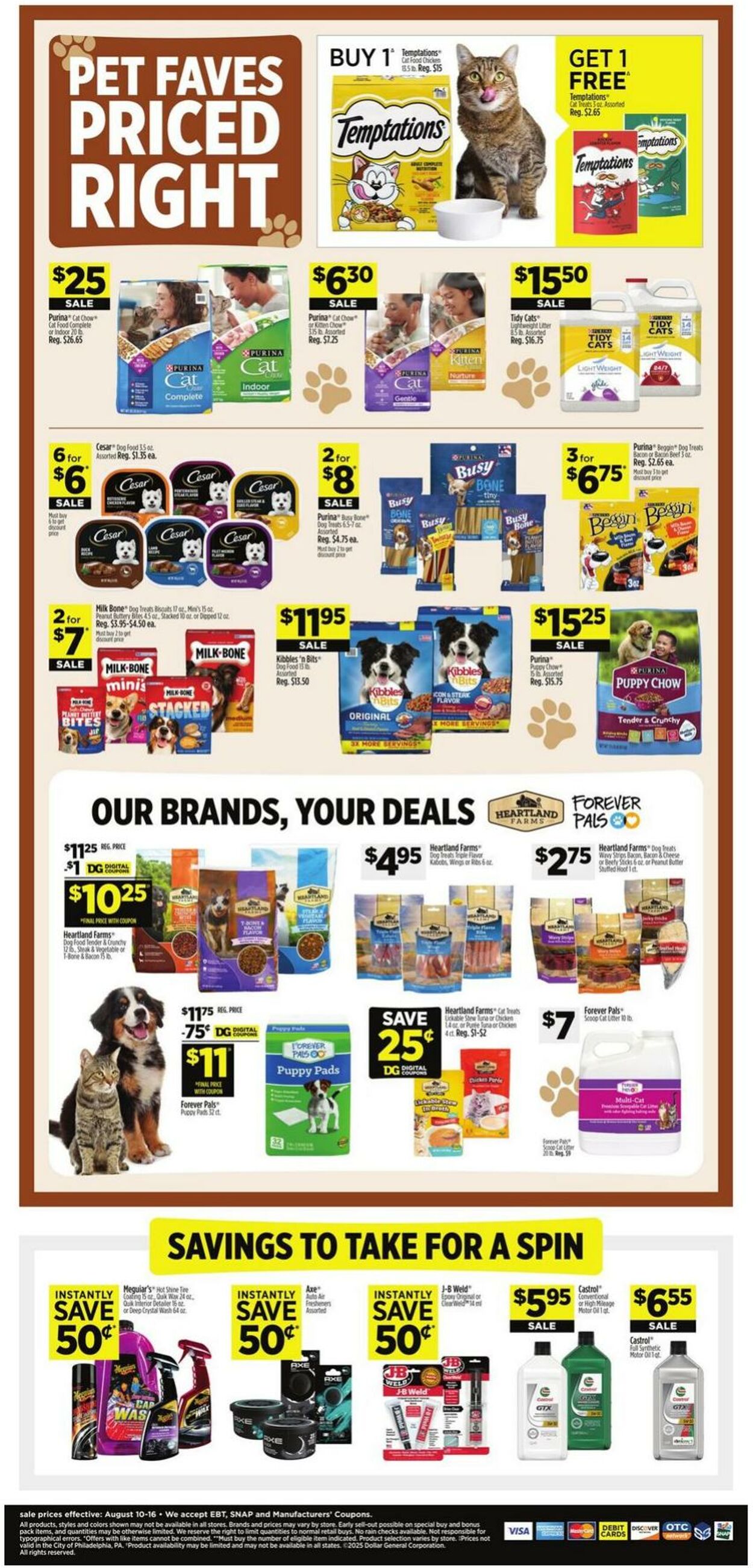 Catalogue Dollar General from 08/10/2025