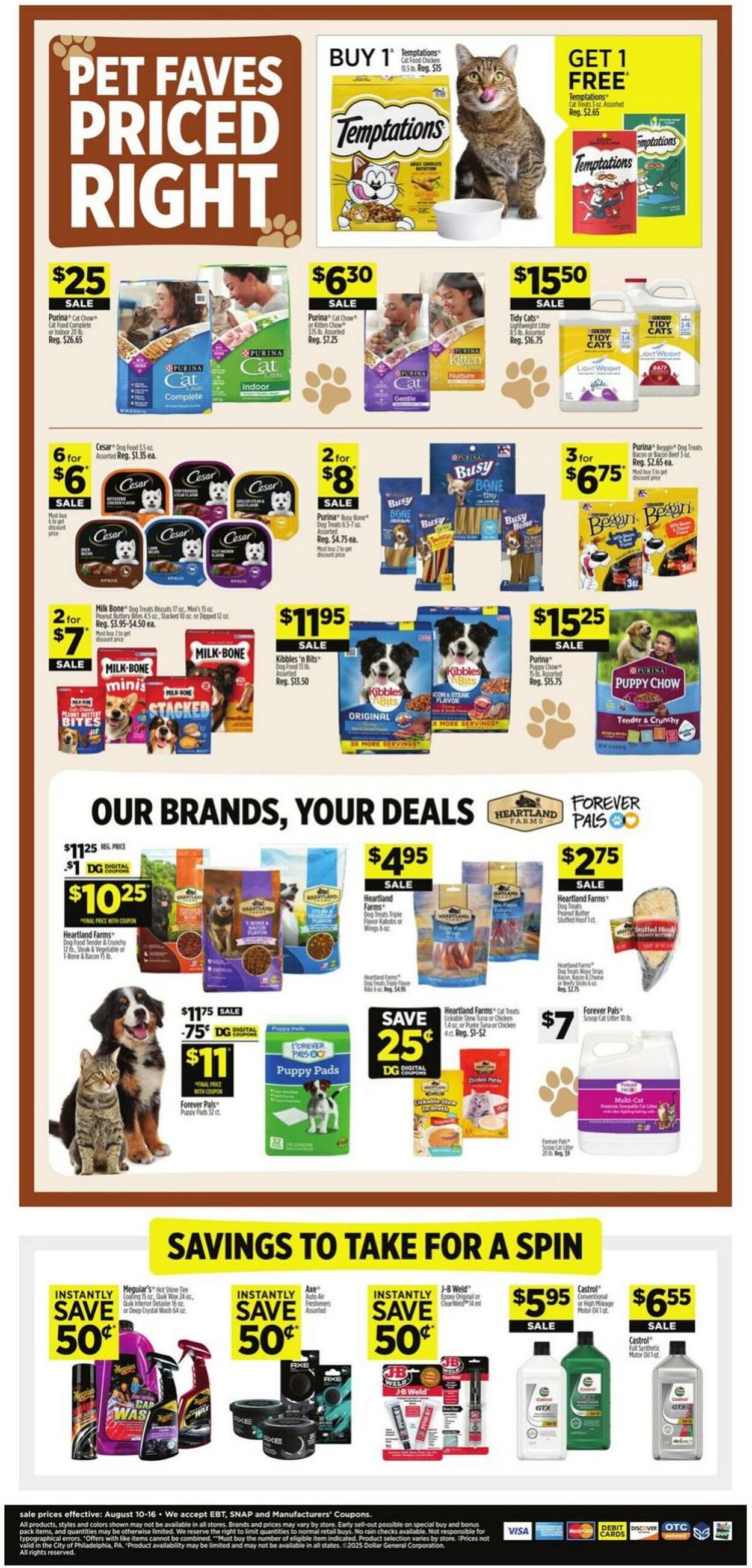 Catalogue Dollar General from 08/10/2025