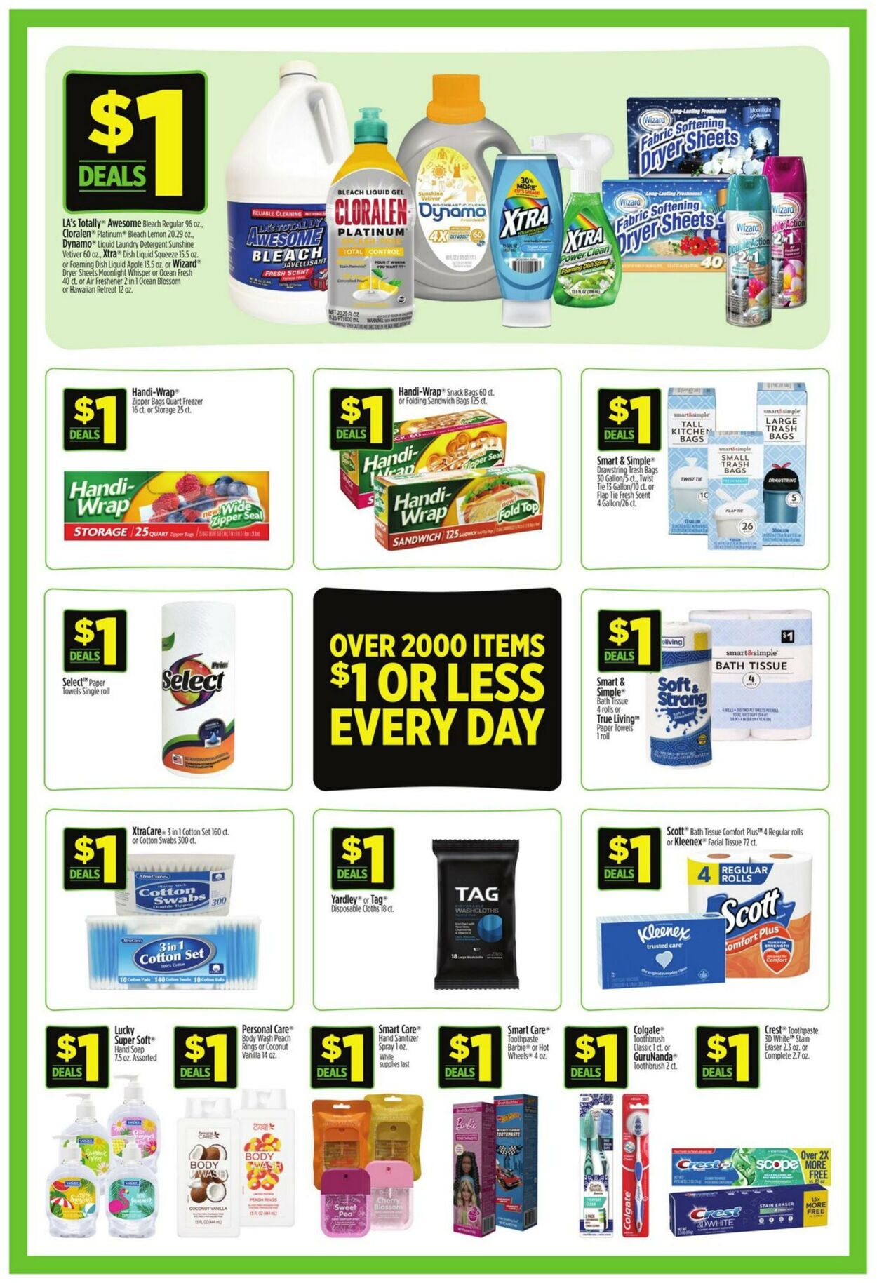 Catalogue Dollar General from 08/17/2025
