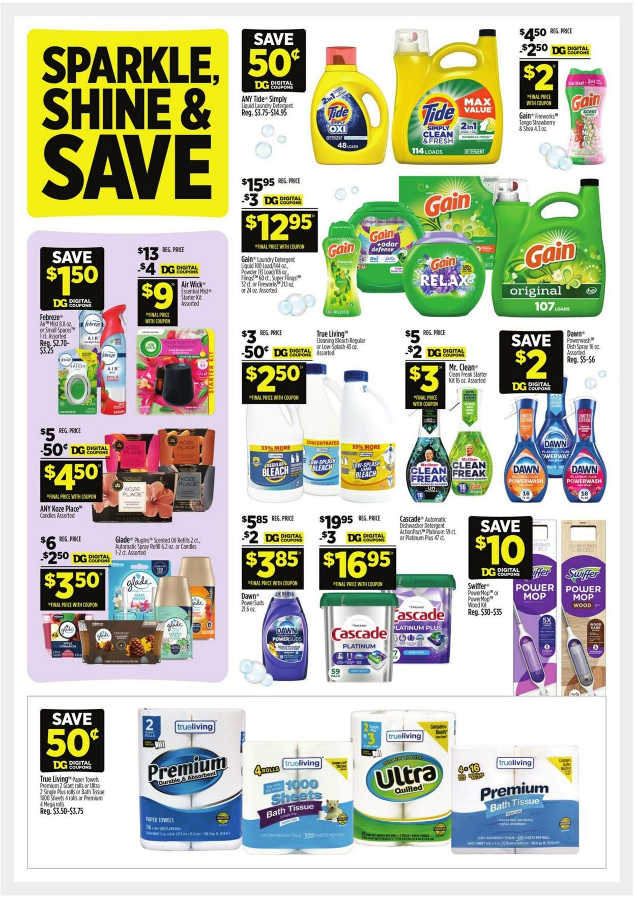 Catalogue Dollar General from 08/17/2025
