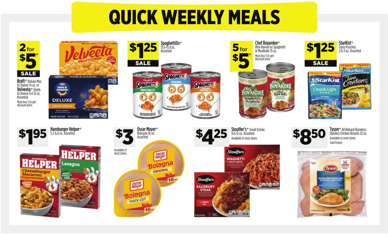 Catalogue Dollar General from 08/24/2025